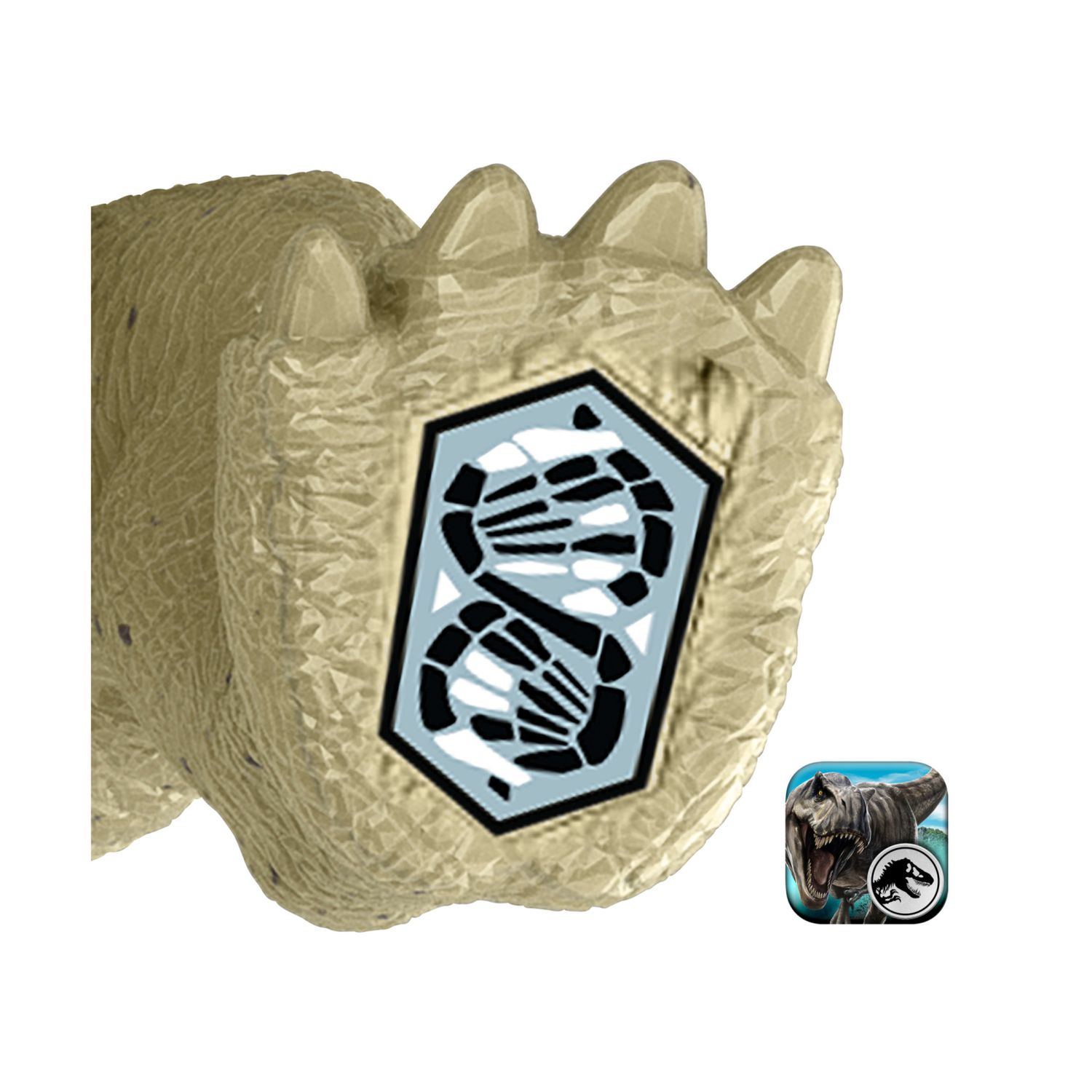 Mattel jurassic world la rinascita - edmontonia frenzy, dinosauro snodato con design ispirato al film e articolazioni mobili - Jurassic World