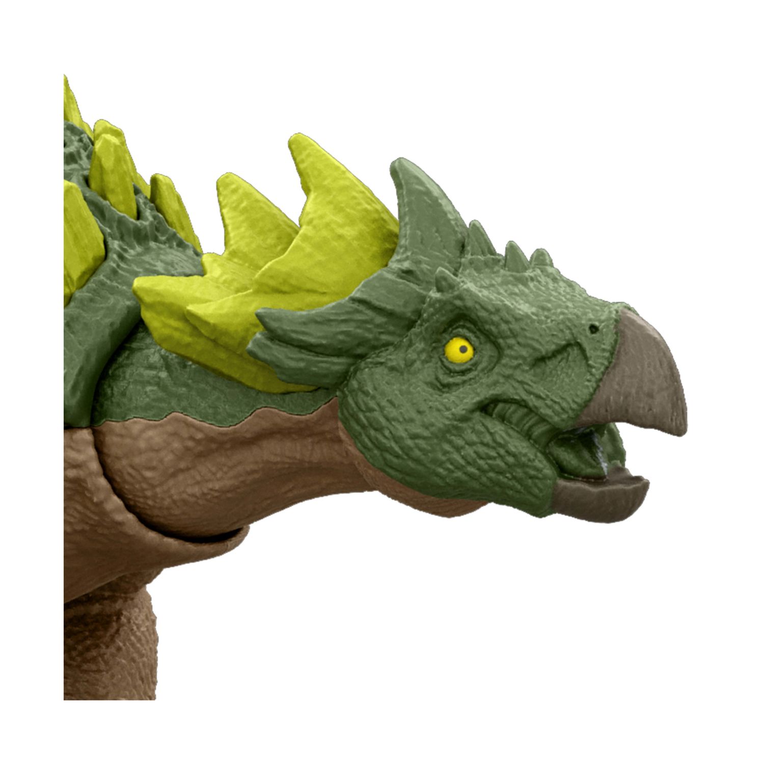 Mattel jurassic world la rinascita - yuxisaurus attacco fatale, dinoasuro snodato con azione a colpo singolo inclusa, design ispirato al film - Jurassic World