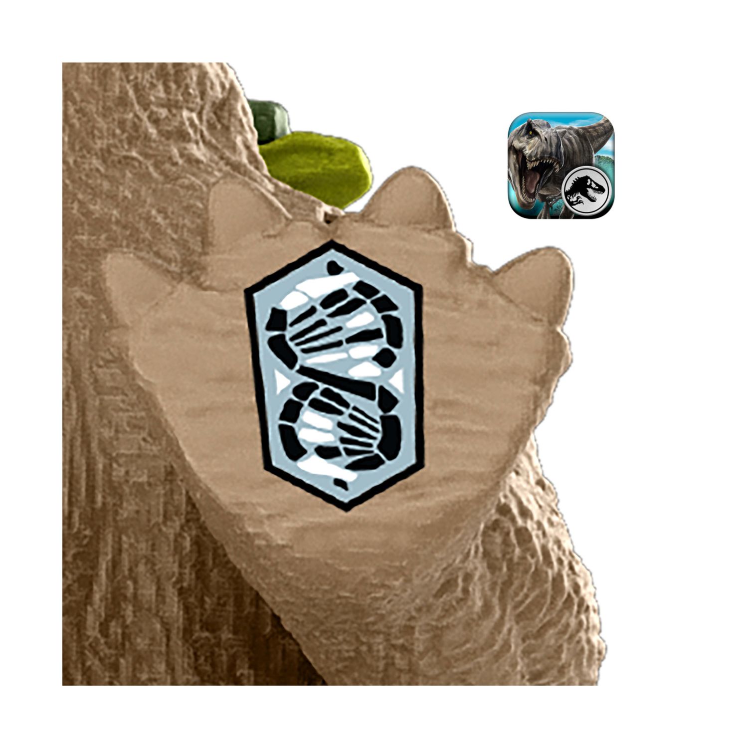 Mattel jurassic world la rinascita - yuxisaurus attacco fatale, dinoasuro snodato con azione a colpo singolo inclusa, design ispirato al film - Jurassic World