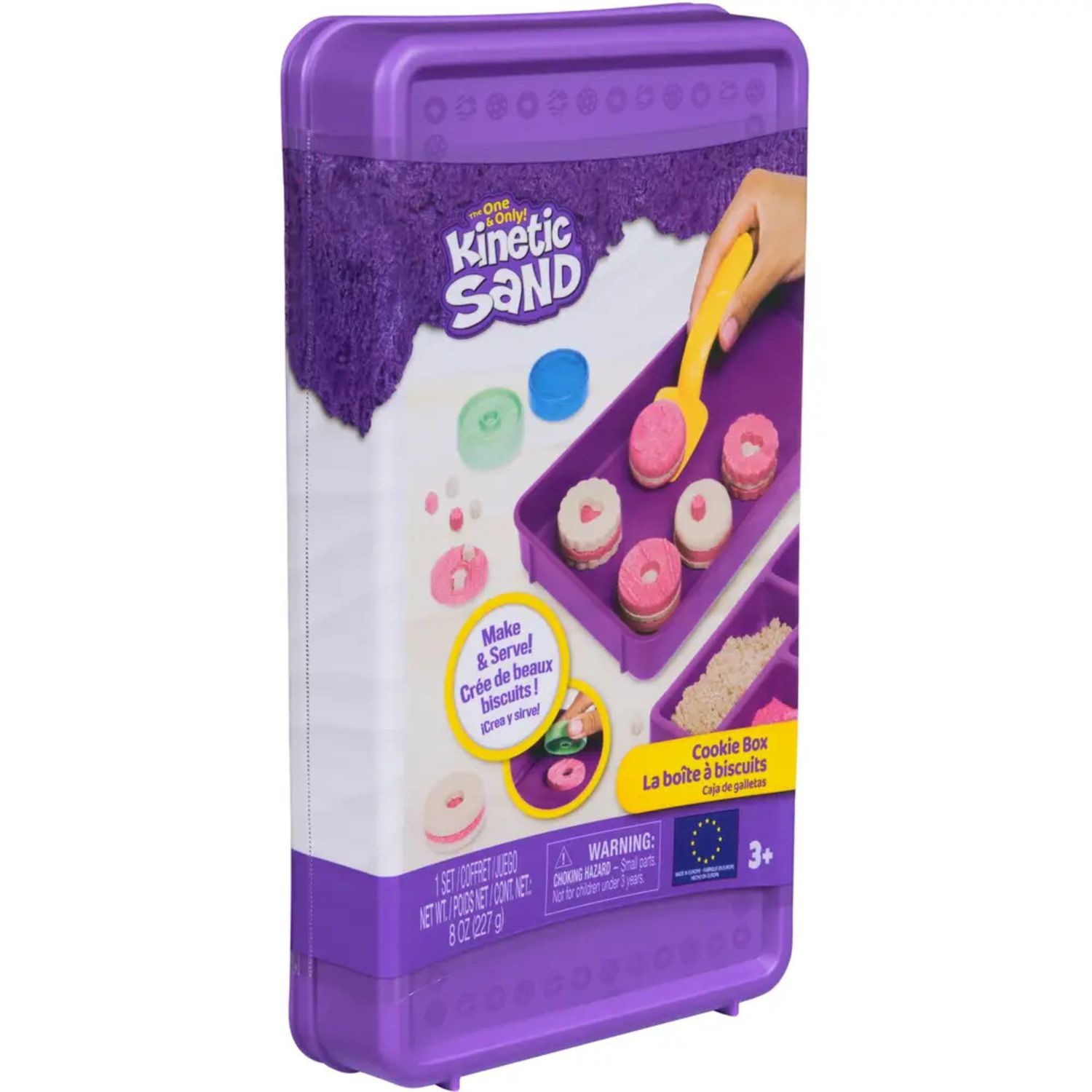Kinetic sand, scatola di biscotti - KINETIC SAND