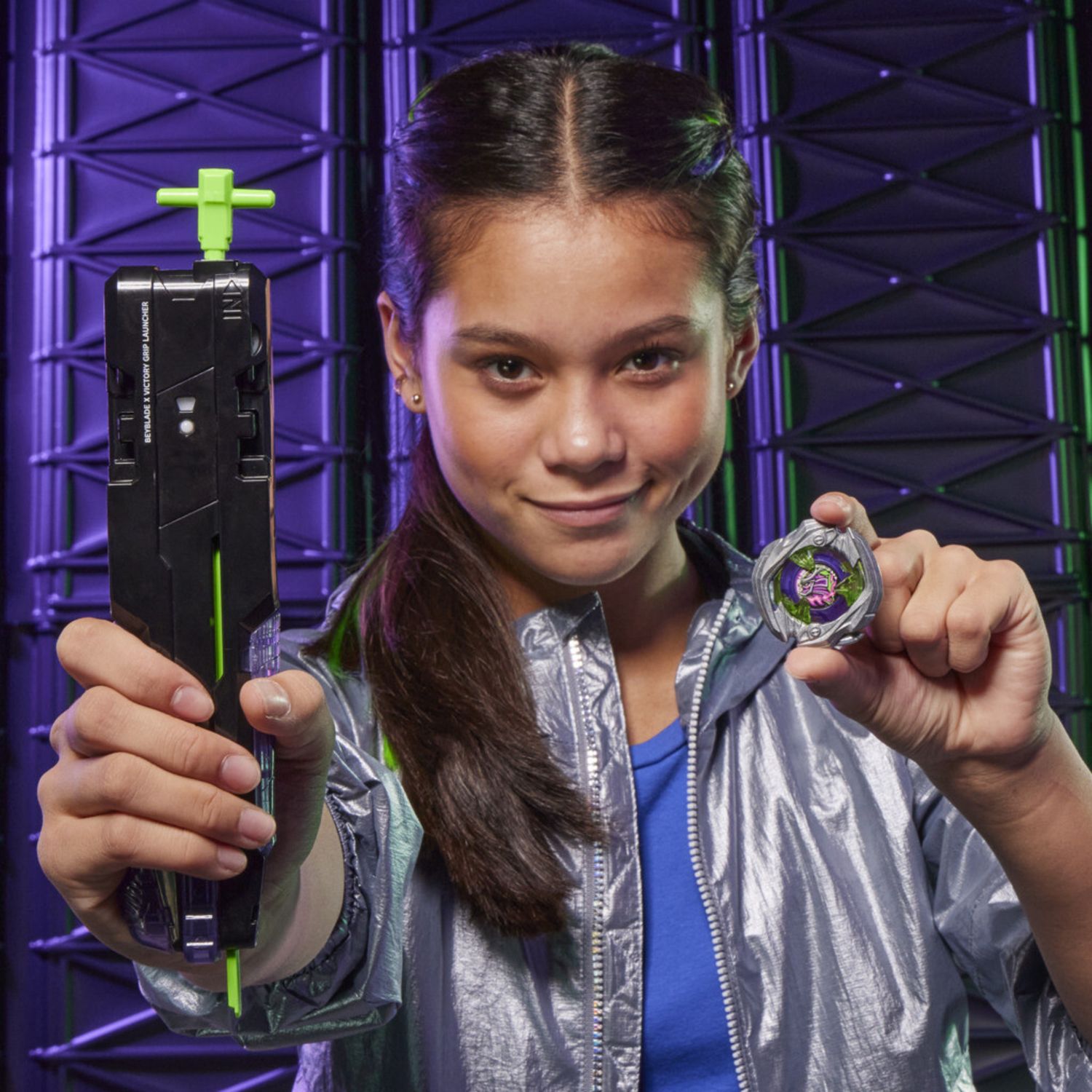 Beyblade lanciatore deluxe + trottola - BEYBLADE