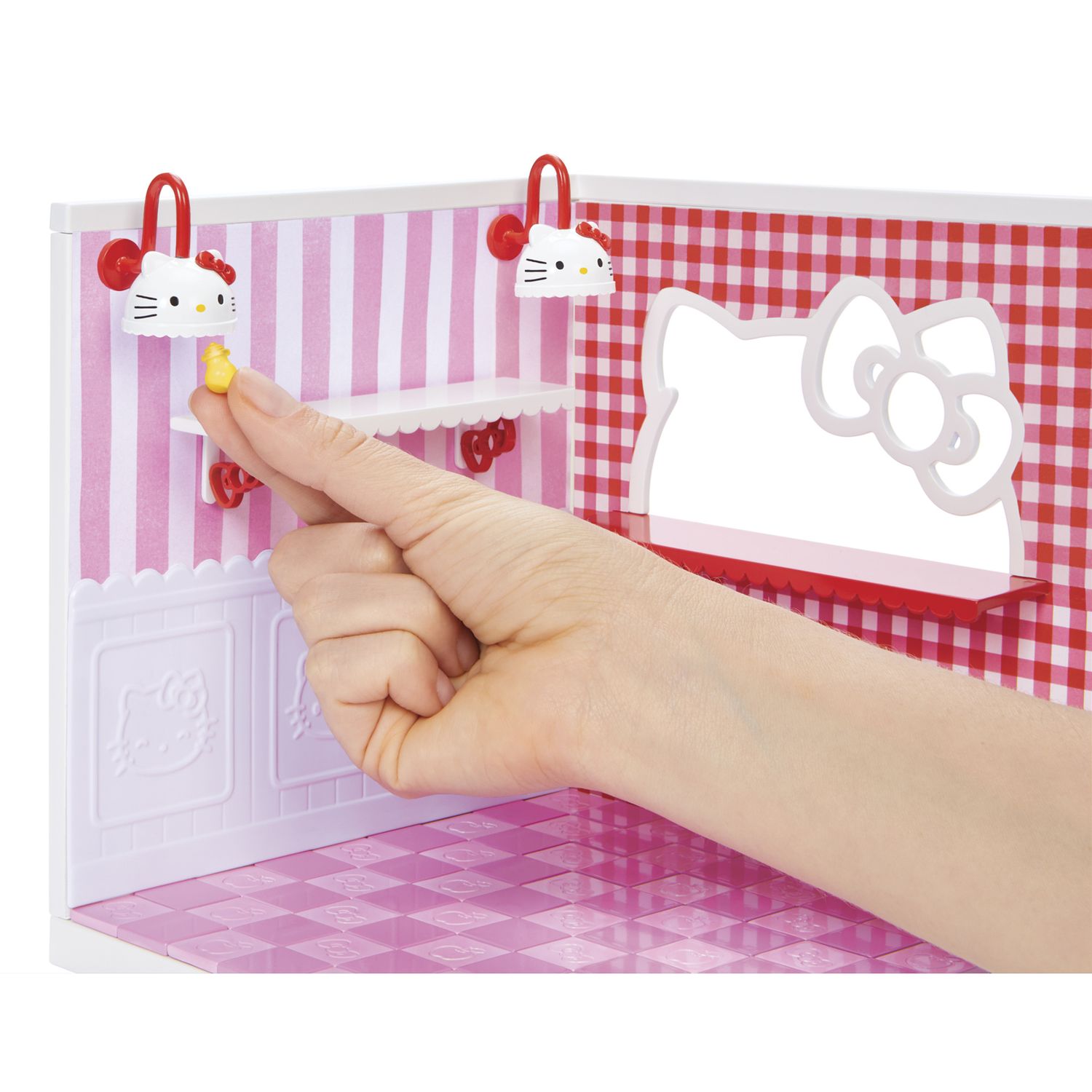 Miniverse hello kitty assortito - set mini room fai-da-te da collezione - MINIVERSE MGA