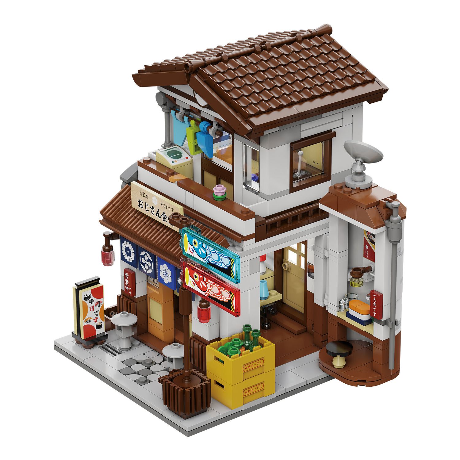 Cada costruzione giapponese stile mensa tradizionale - kit costruzione - 