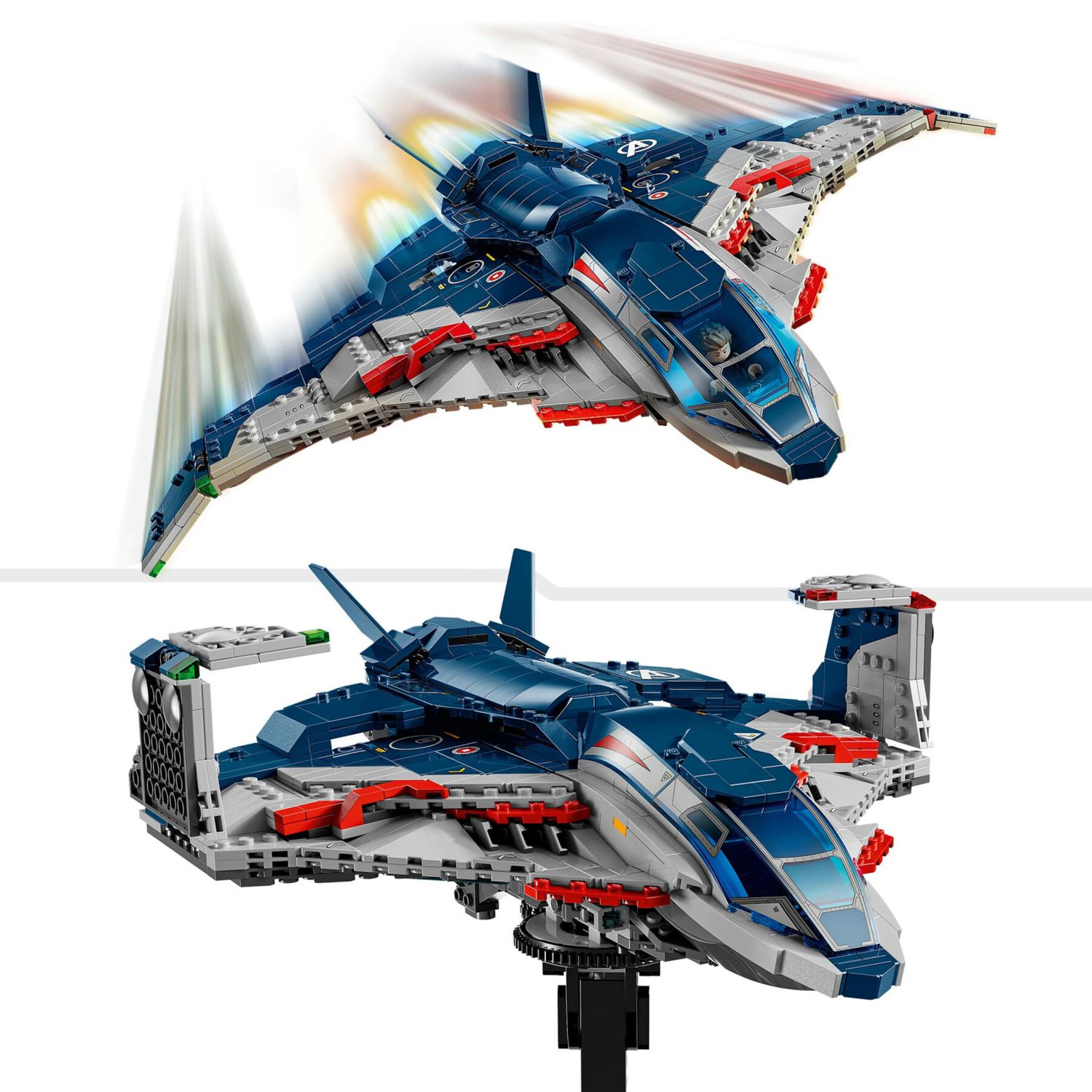 Lego marvel - 76325 - quinjet avengers: age of ultron - aereo giocattolo - LEGO SUPER HEROES, Lego