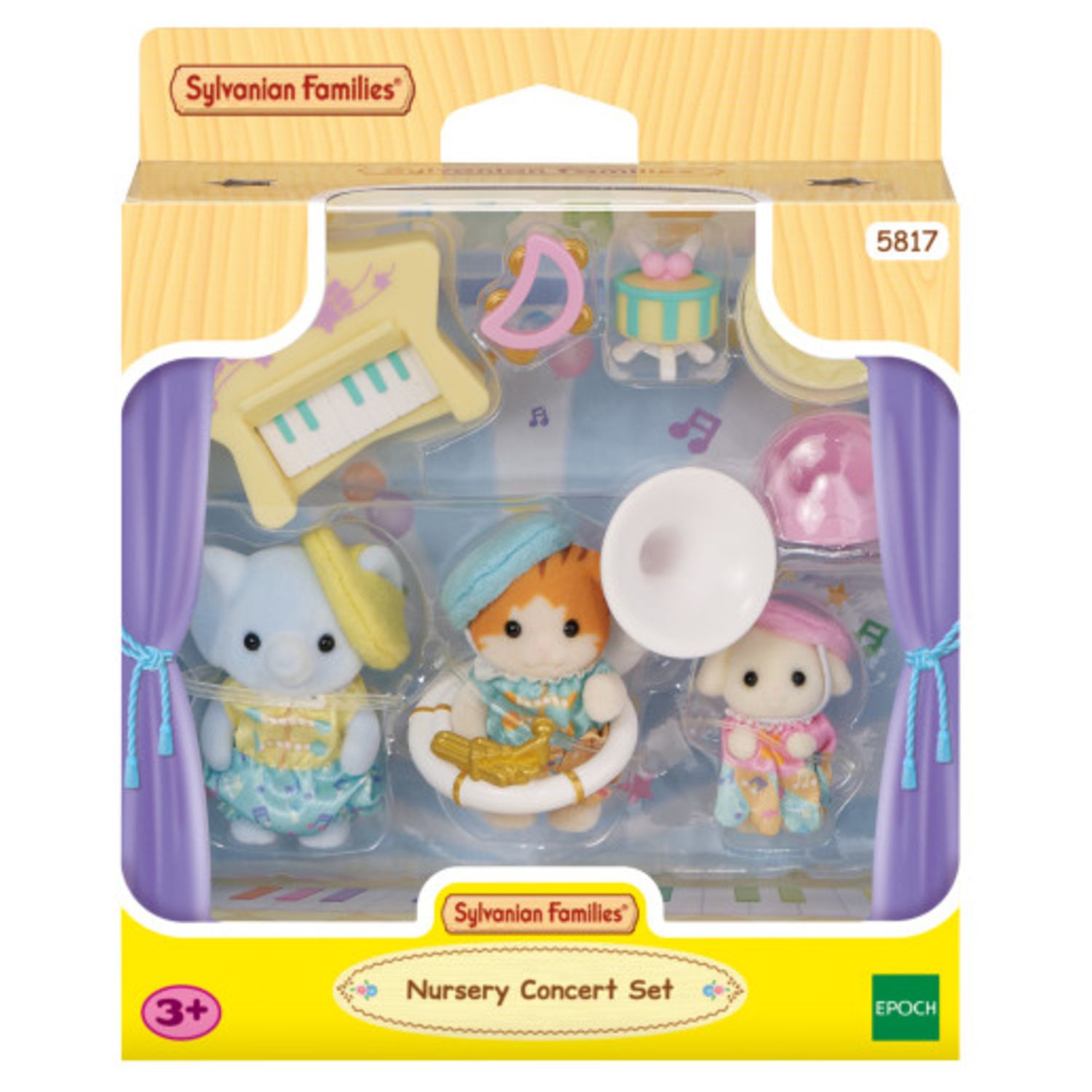 Sylvanian families - set  concerto dell'asilo-  personaggi collezionabili sf - SYLVANIAN FAMILIES