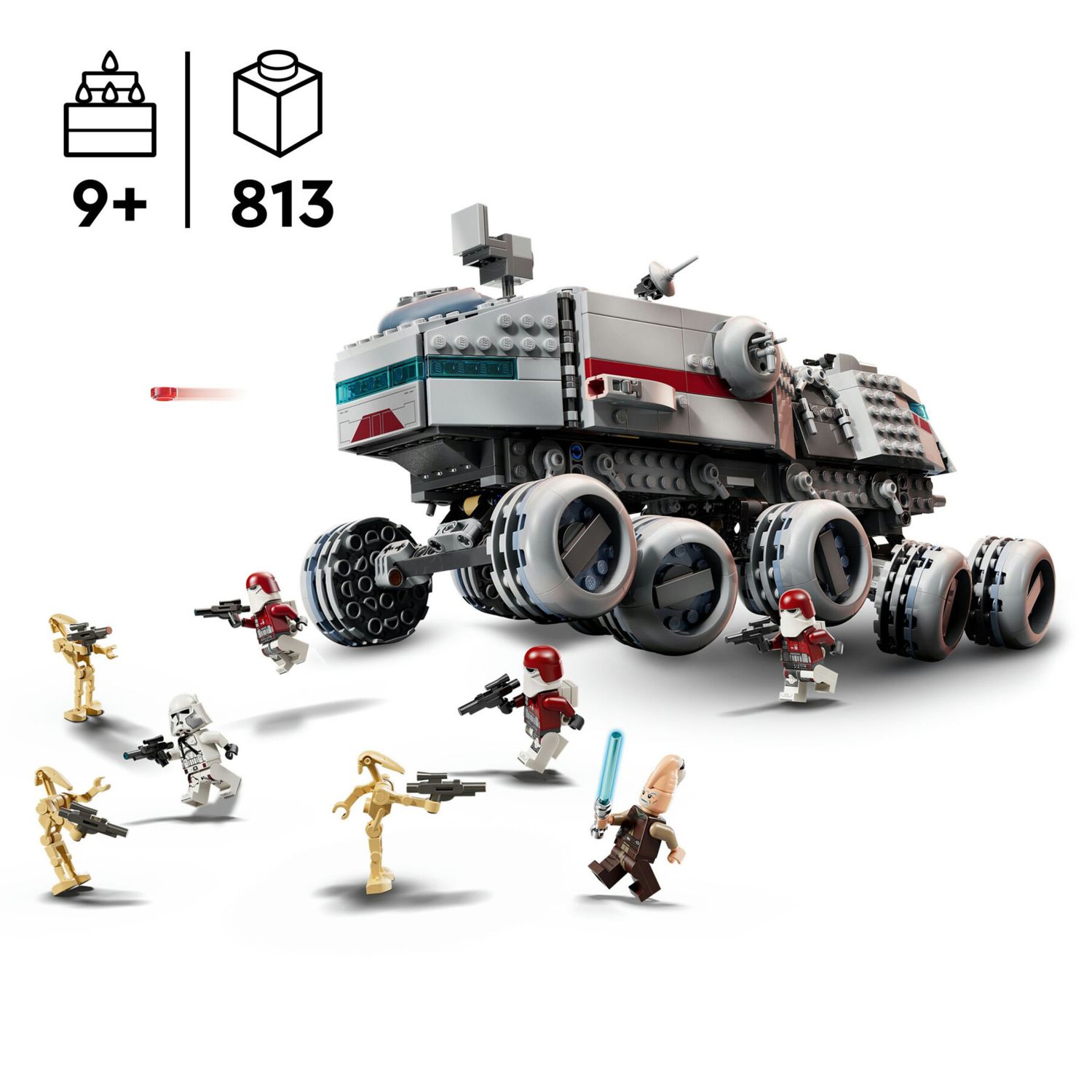 Legostar wars 75413 - juggernaut con 8 personaggi, 9+ anni - LEGO STAR WARS, LEGO® Star Wars™