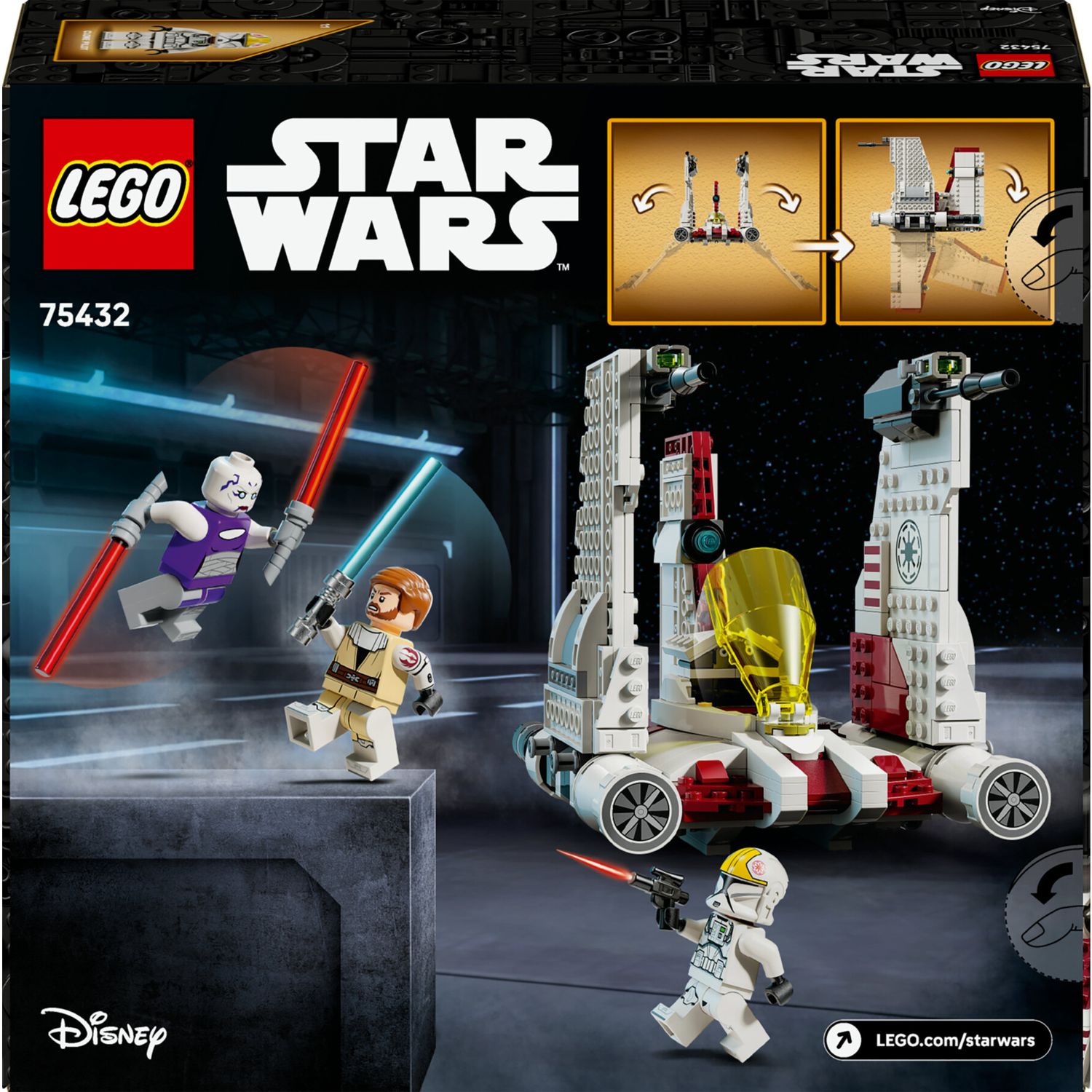 Lego star wars 75432 - v-19 torrent con 3 minifigure e spade laser 9+ - LEGO STAR WARS, LEGO® Star Wars™, Lego