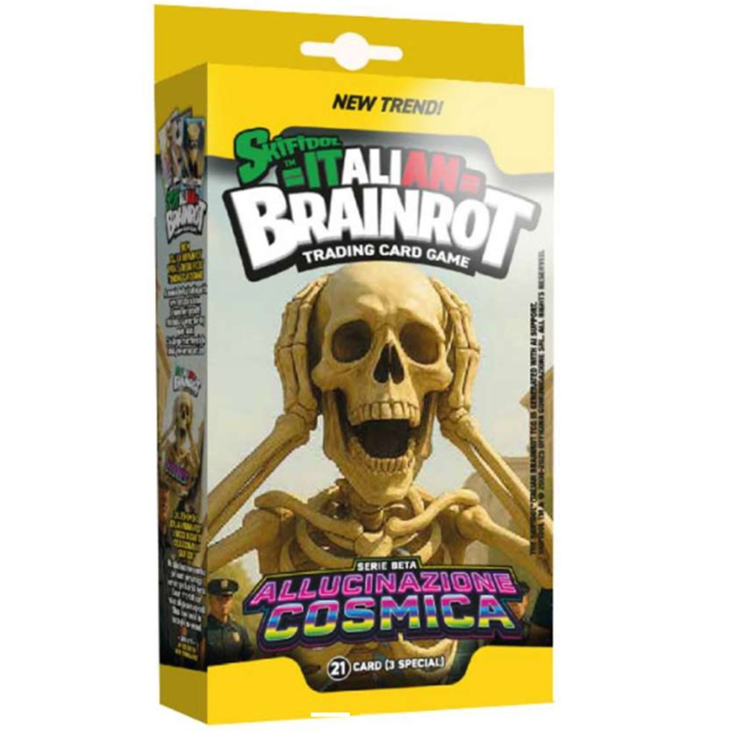 Skifidol italian brainrot e allucinazione cosmica -  ecoblister da 21 carte - BRAINROT