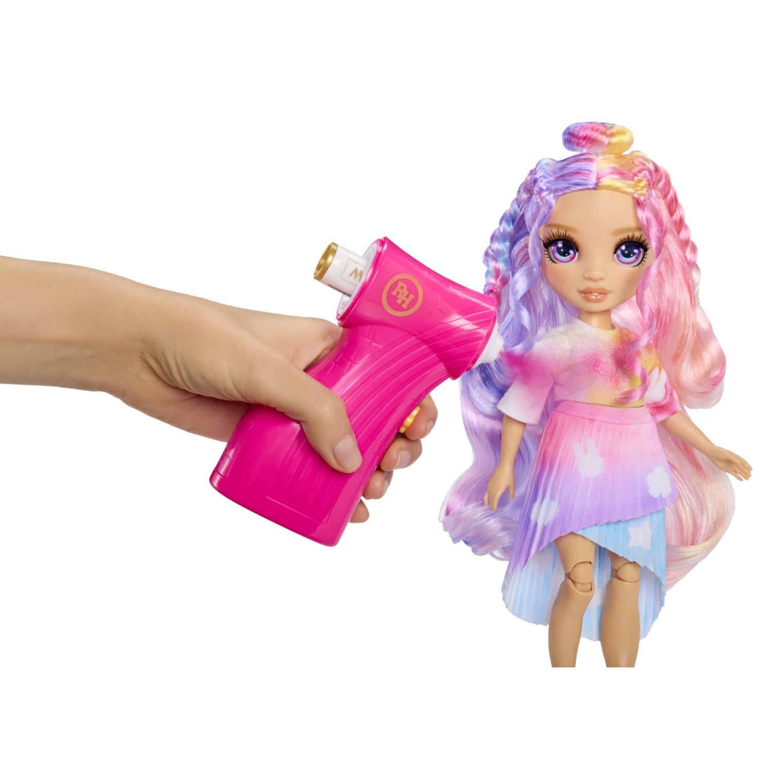 Rainbow high - fashion doll diy con aerografo e colori - Rainbow High