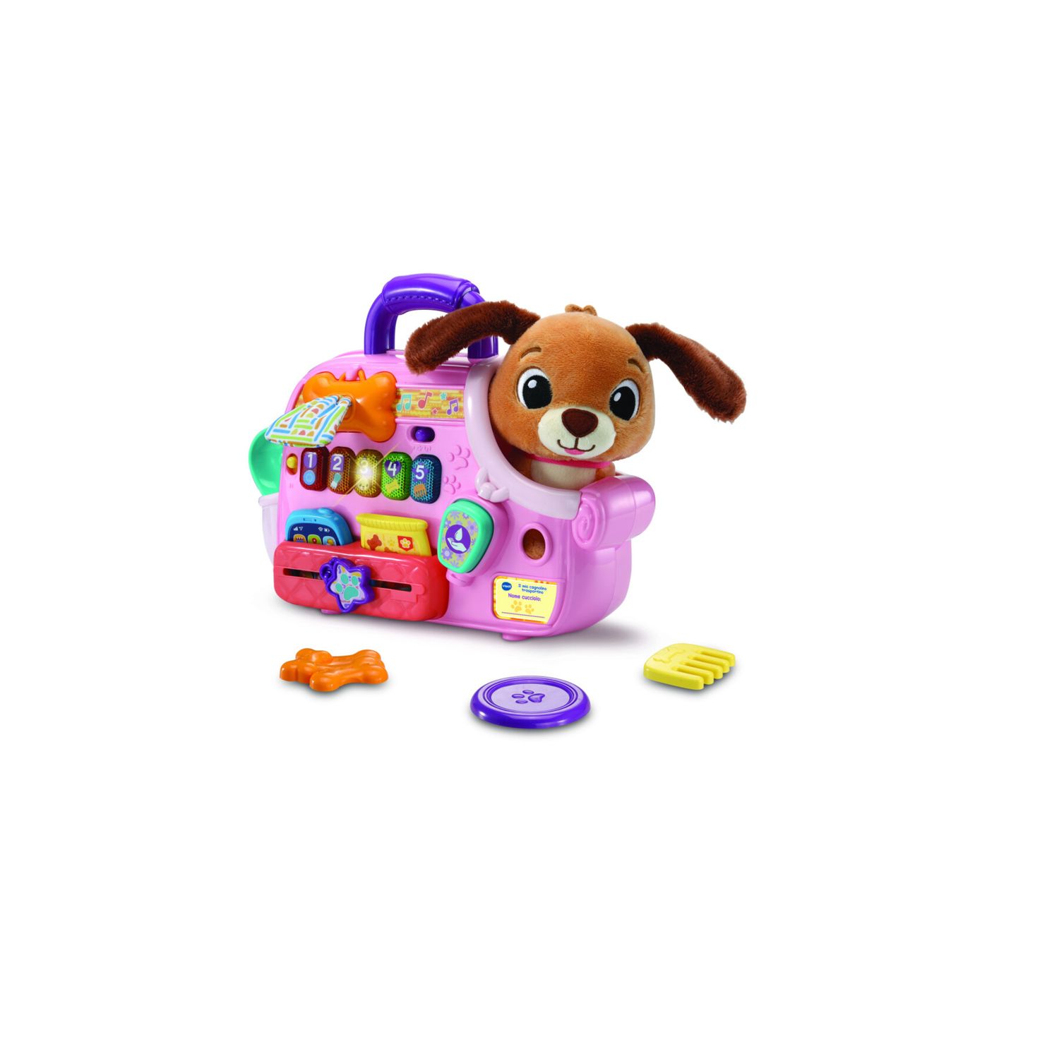 Il mio cagnolino trasportino - gioco interattivo con accessori per bambini – vtech - VTECH
