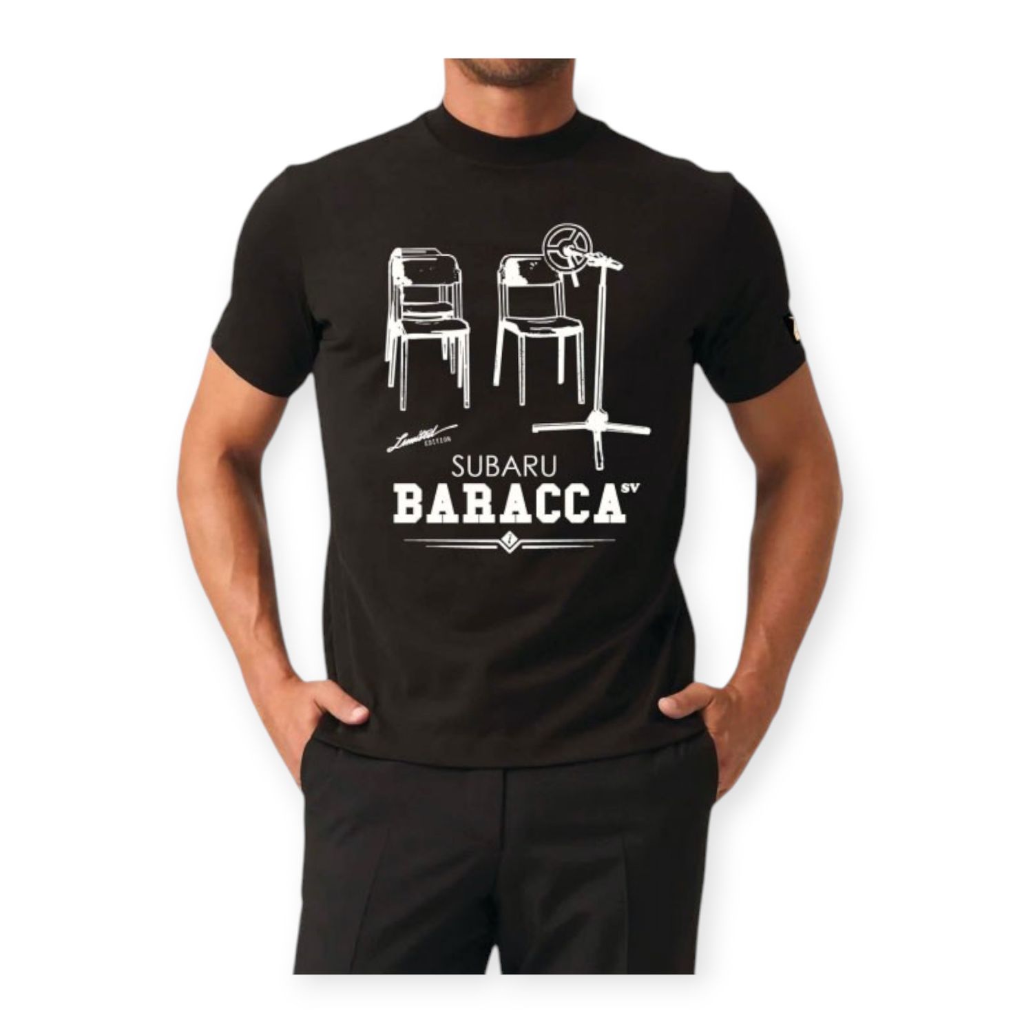 Myagg t-shirt baracca nera - MYAGG