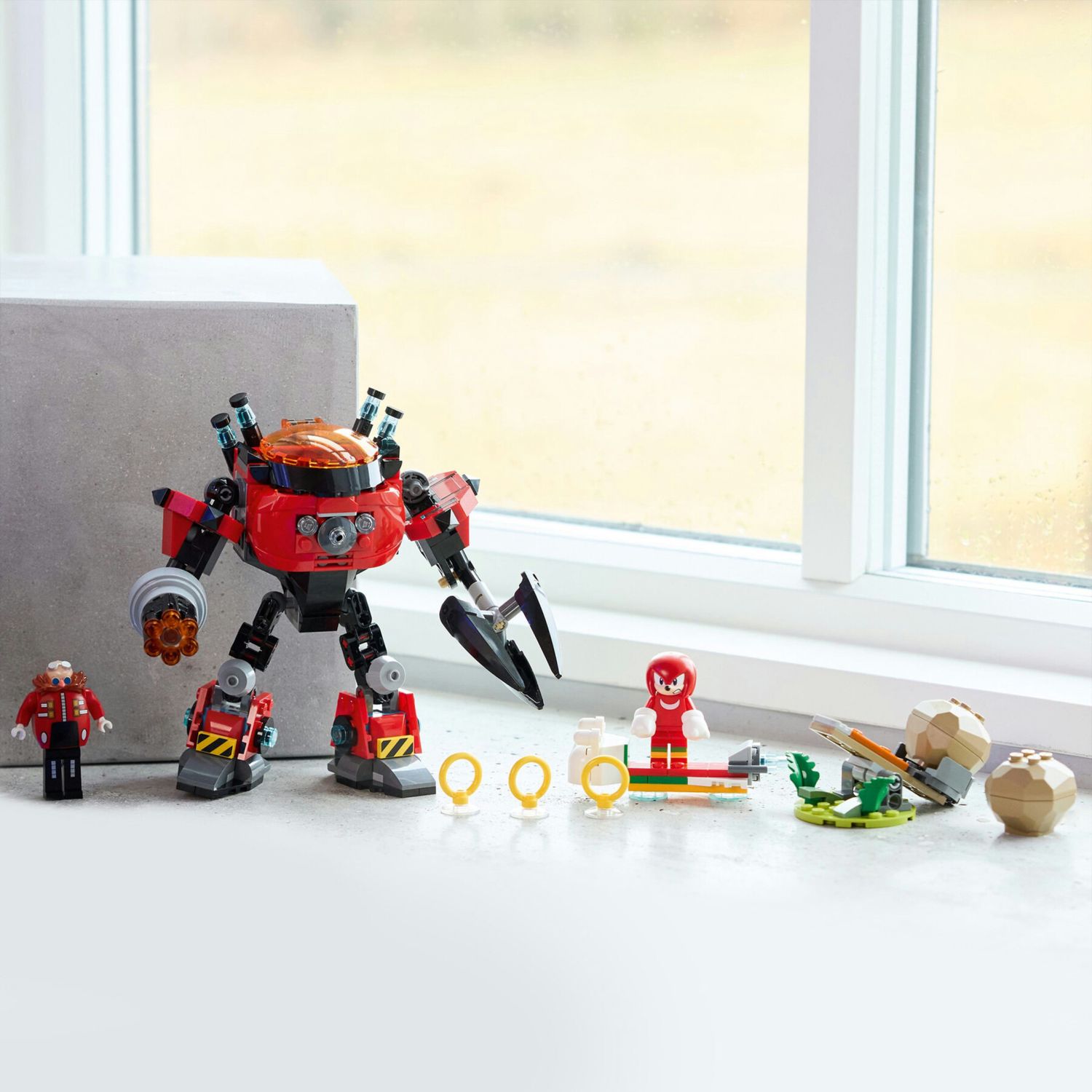 Lego sonic 77005 - knuckles vs mech egg crusher con 2 minifigure 8+ - Sonic, Lego