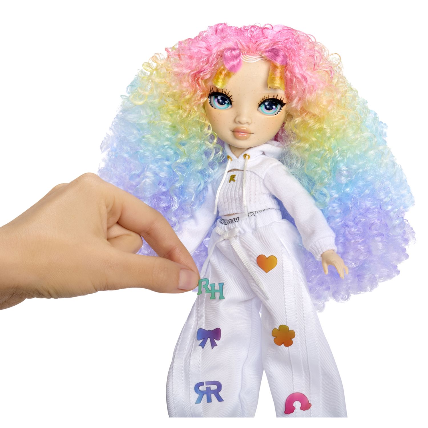 Rainbow high - fashion doll diy con aerografo e pennarelli - Rainbow High