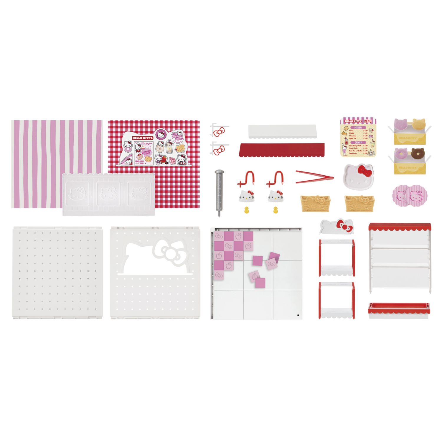 Miniverse hello kitty assortito - set mini room fai-da-te da collezione - MINIVERSE MGA