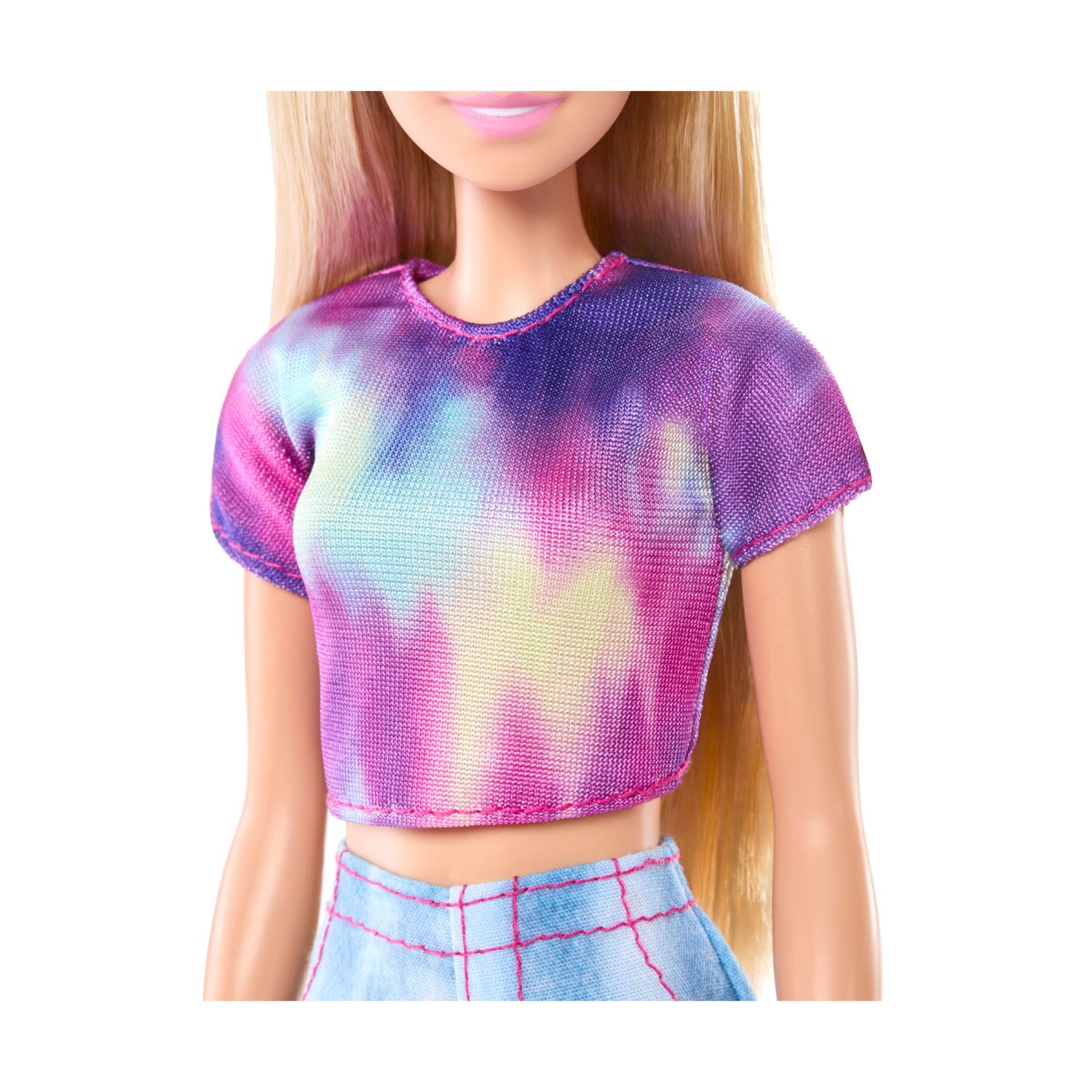 Barbie - malibu, bambola con outfit rimovibile e accessori inclusi, look ispirato alla serie barbie mysteries: beach detectives - Barbie