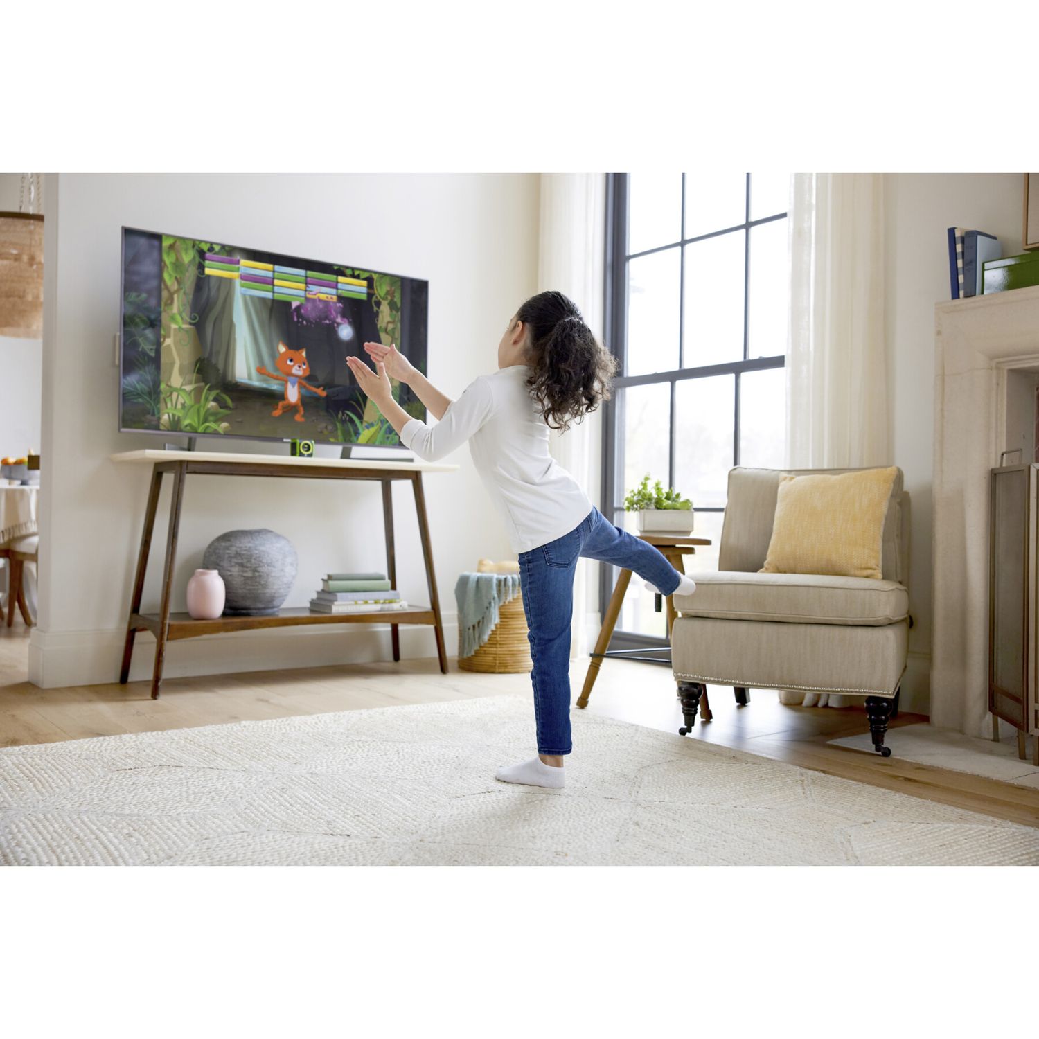 Leapmove - console adattabile a tv interattiva per giocare, allenarsi e imparare - vtech - VTECH