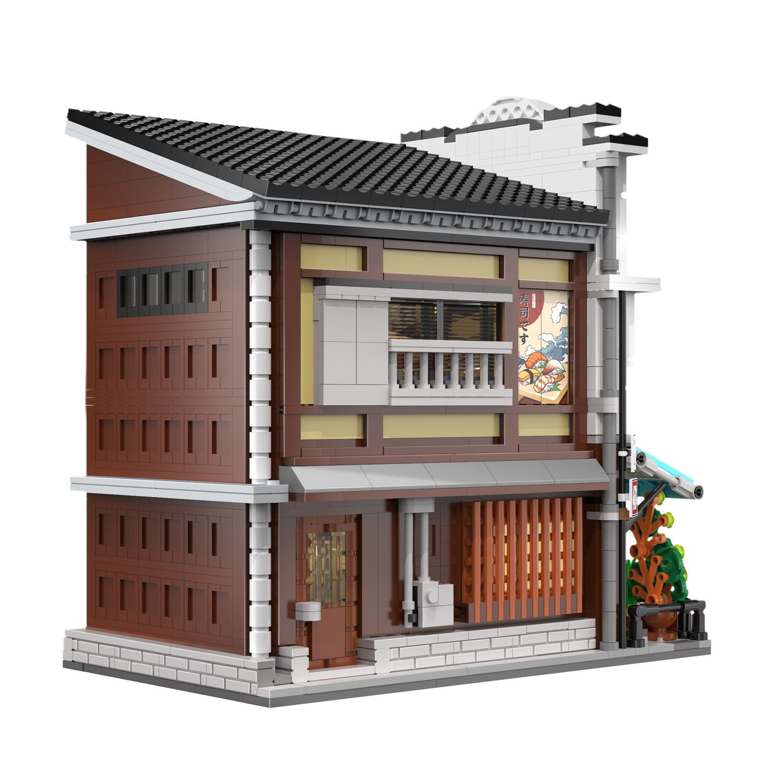 Cada costruzione giapponese sushi shop - modellino japonesco - 
