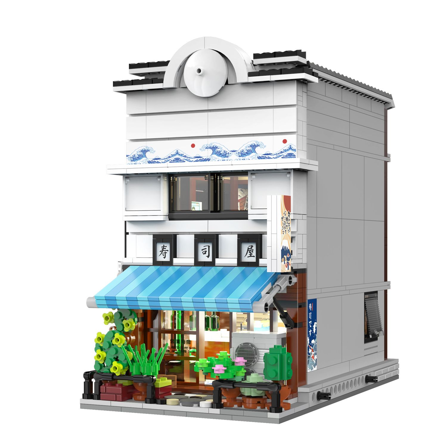 Cada costruzione giapponese sushi shop - modellino japonesco - 