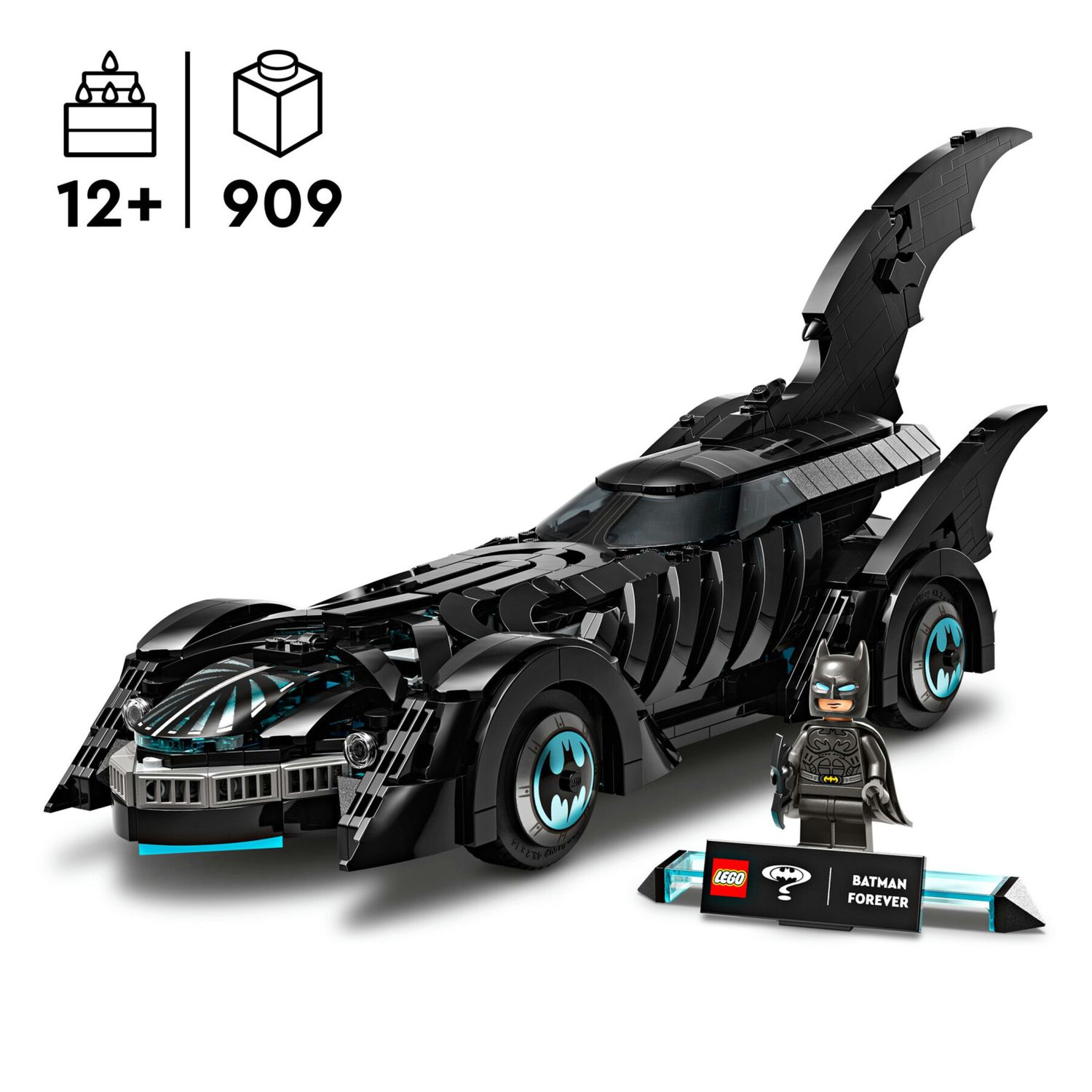 Lego dc 76304 - batmobile batman forever con minifigure 12+ - LEGO SUPER HEROES, Lego