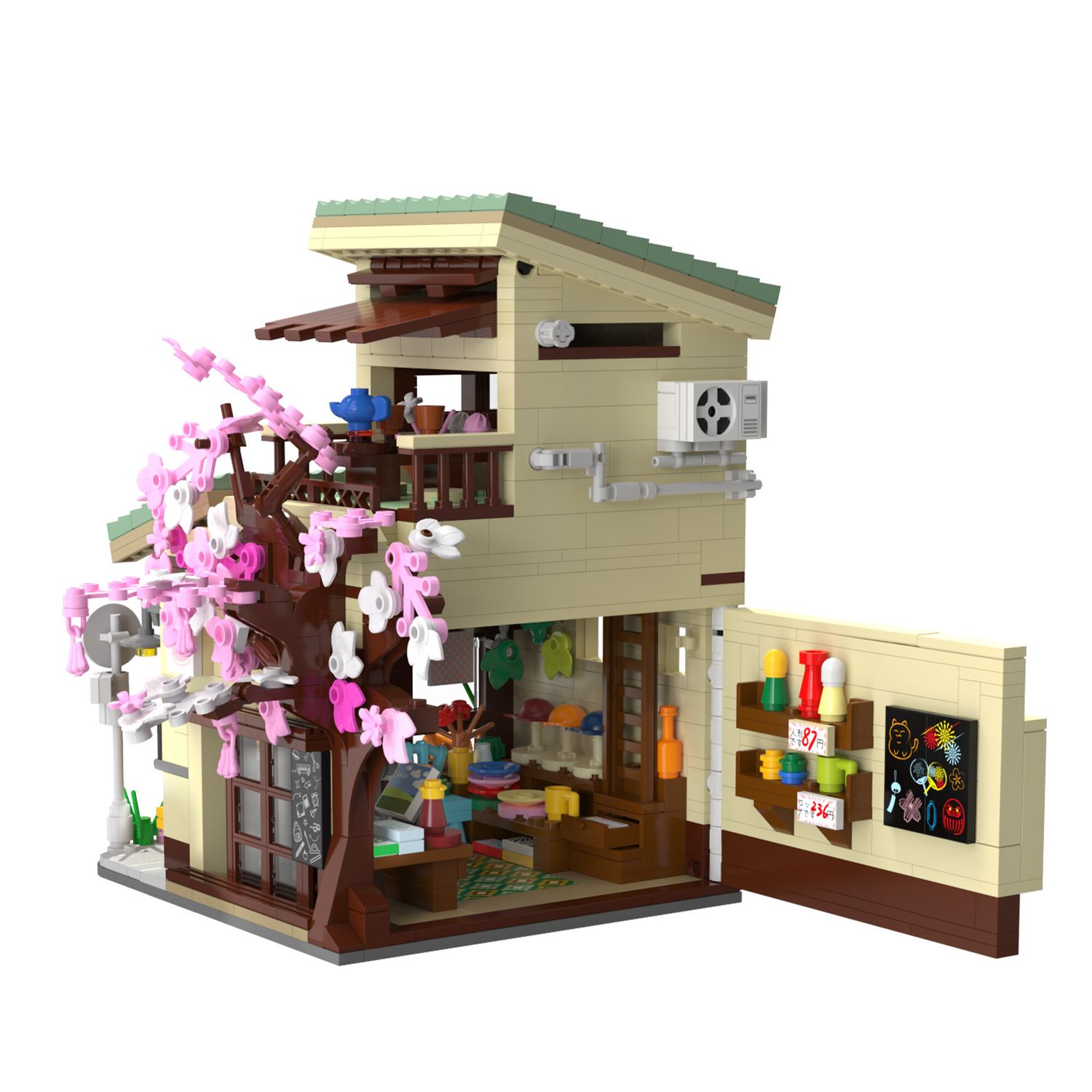 Cada costruzione giapponese kitty grocery store - mini market - 