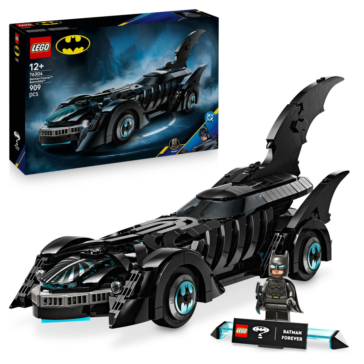 Lego dc 76304 - batmobile batman forever con minifigure 12+ - LEGO SUPER HEROES, Lego