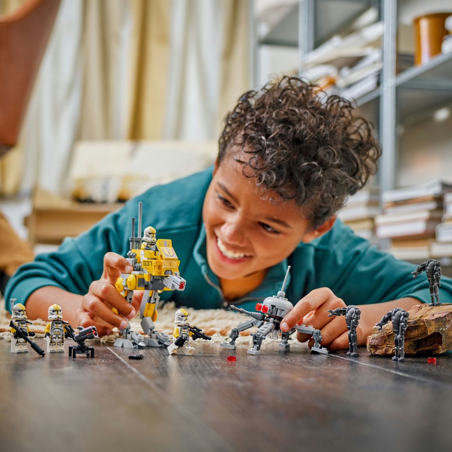 Lego star wars 75431 - battle pack 327° con 7 personaggi e at-rt 7+ - LEGO STAR WARS, LEGO® Star Wars™, Lego