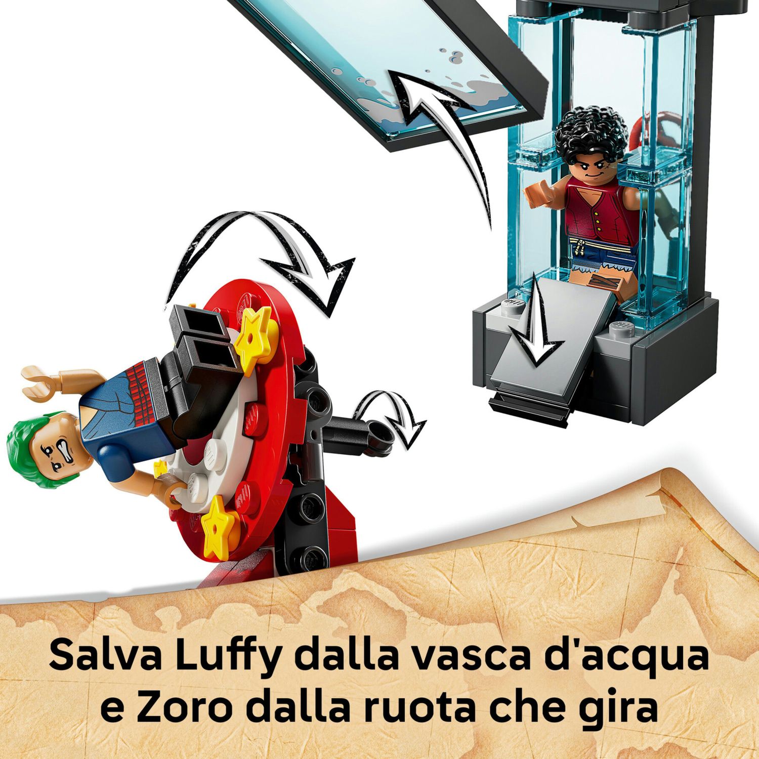 Lego one piece 75637 la tenda del circo di bagy il clown - ONE PIECE, Lego