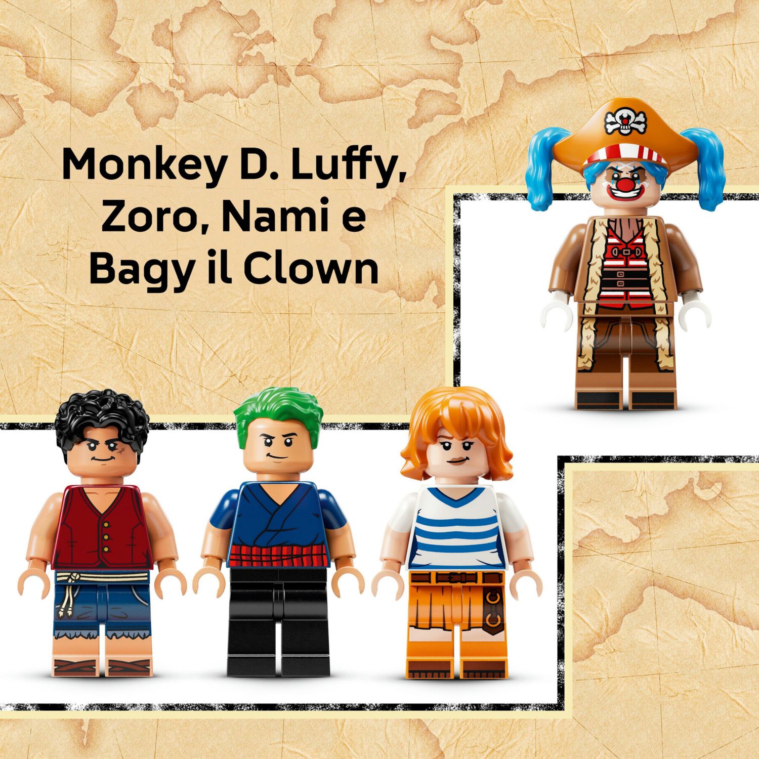 Lego one piece 75637 la tenda del circo di bagy il clown - ONE PIECE, Lego