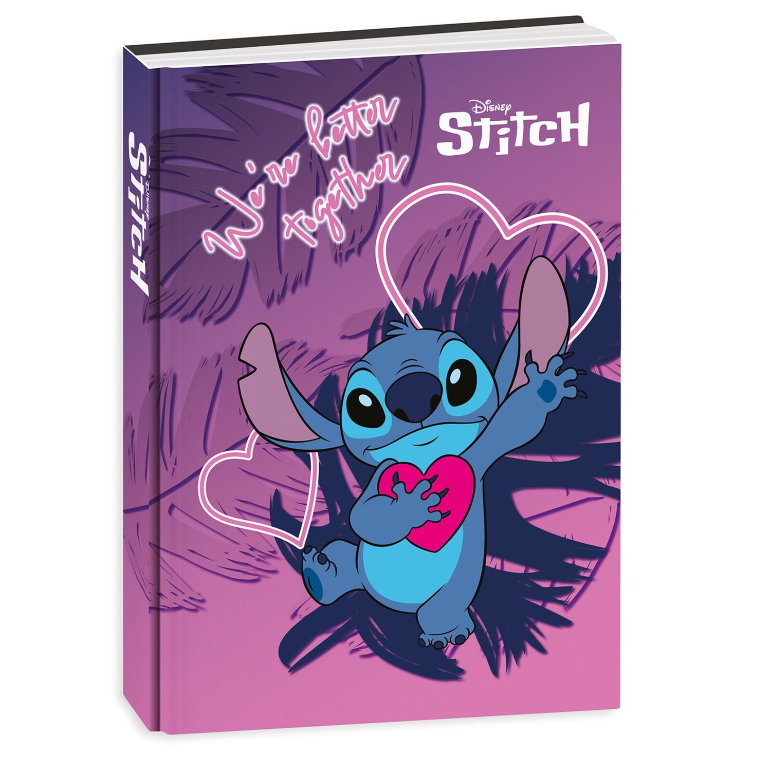 Diario scuola lilo & stitch assortito - datato 10 mesi - SEVEN