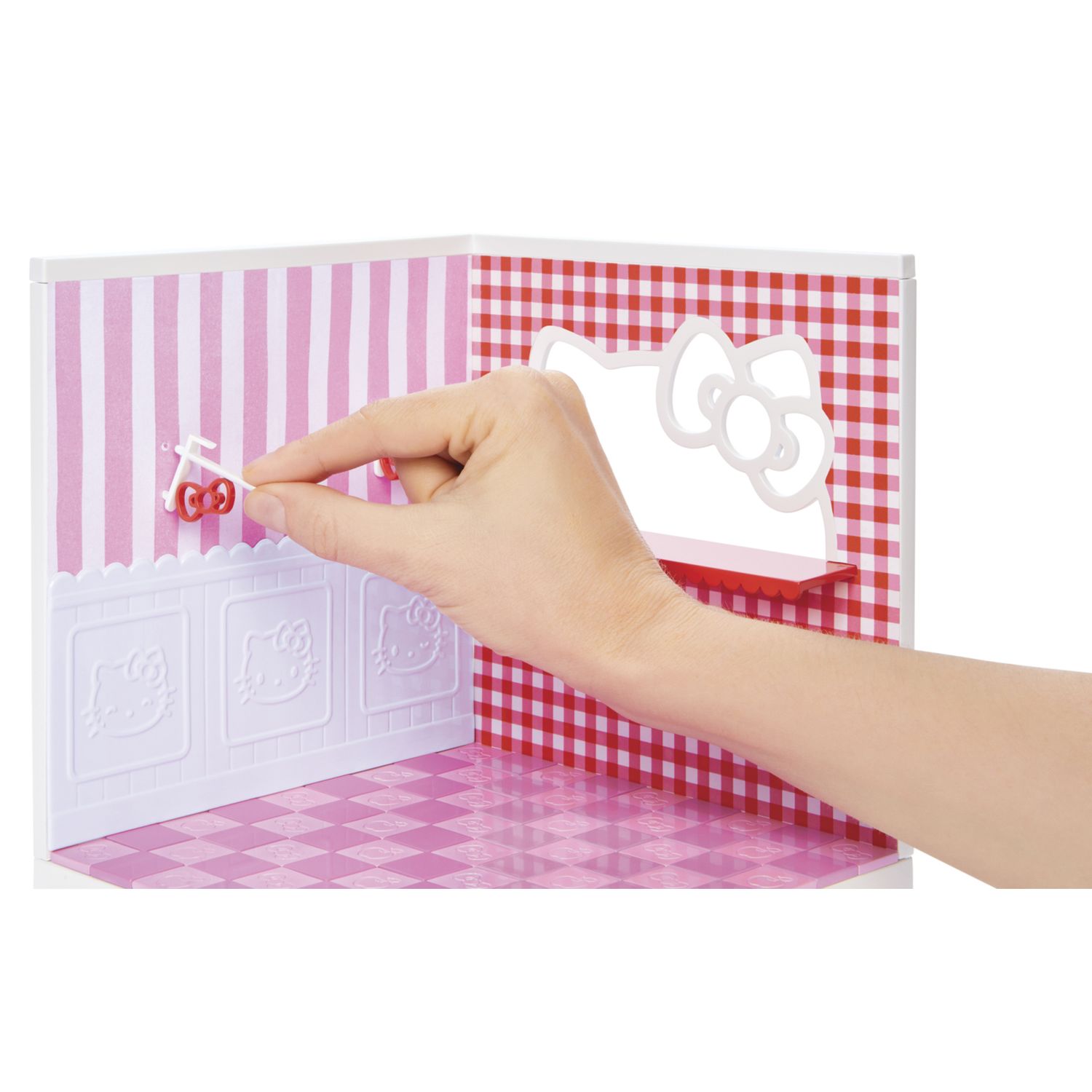 Miniverse hello kitty assortito - set mini room fai-da-te da collezione - MINIVERSE MGA