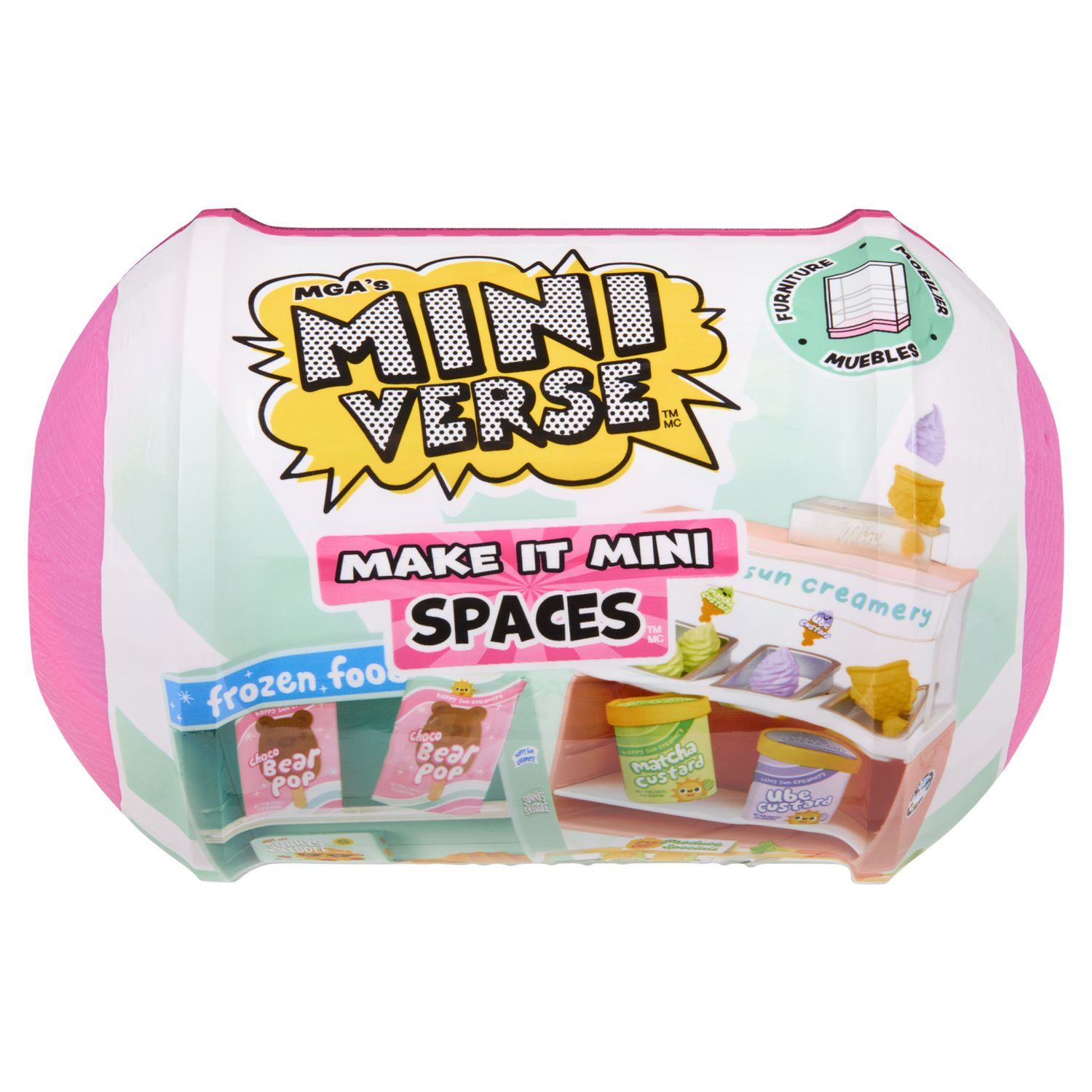 Miniverse spaces mobili assortito - set diy arredi mini da creare - MINIVERSE MGA