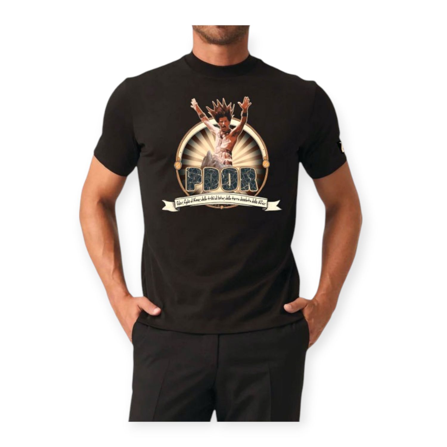 Myagg t-shirt pdor nera - MYAGG