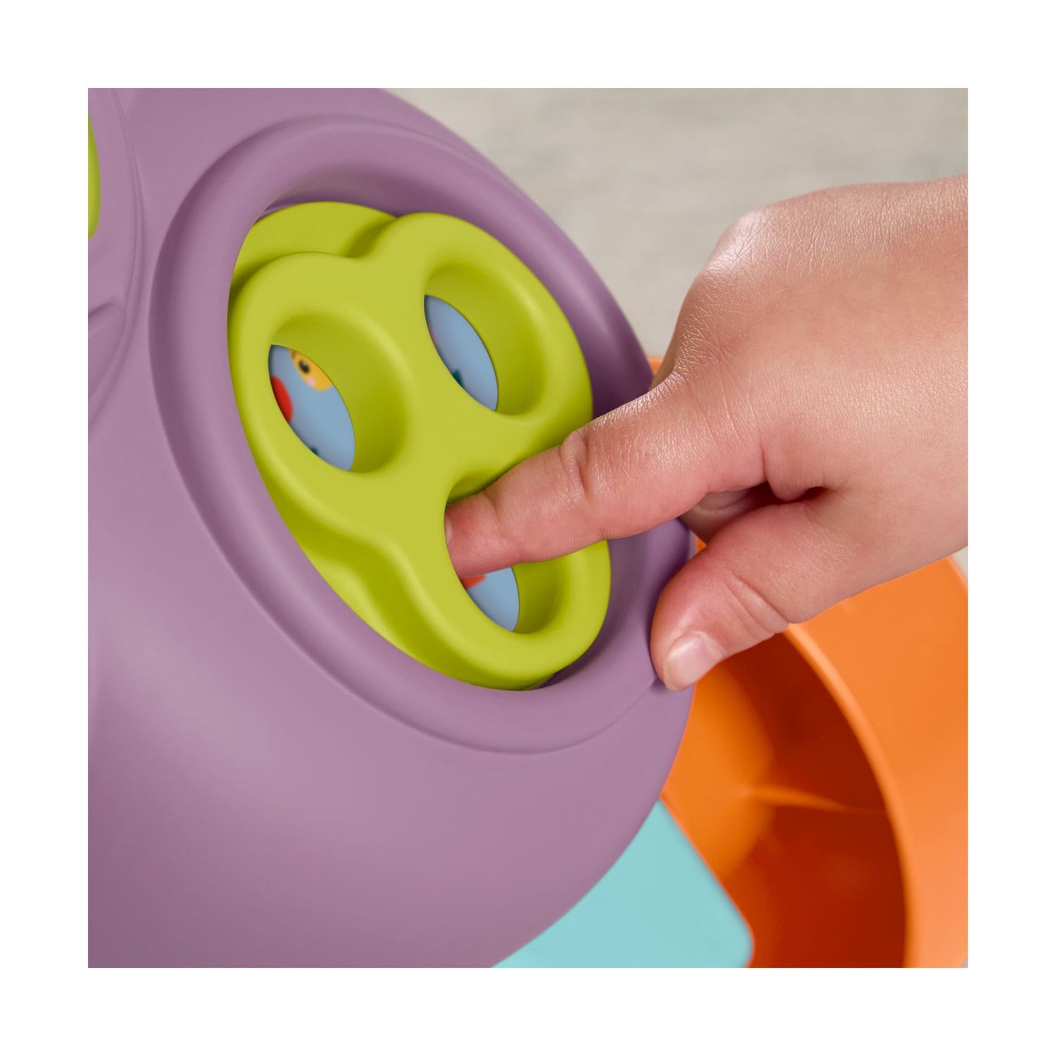 Fisher-price - scimmietta viola primi passi, set per imparare a camminare con musica, luci e attività, 2 modalità di gioco da seduti e in piedi - FISHER PRICE