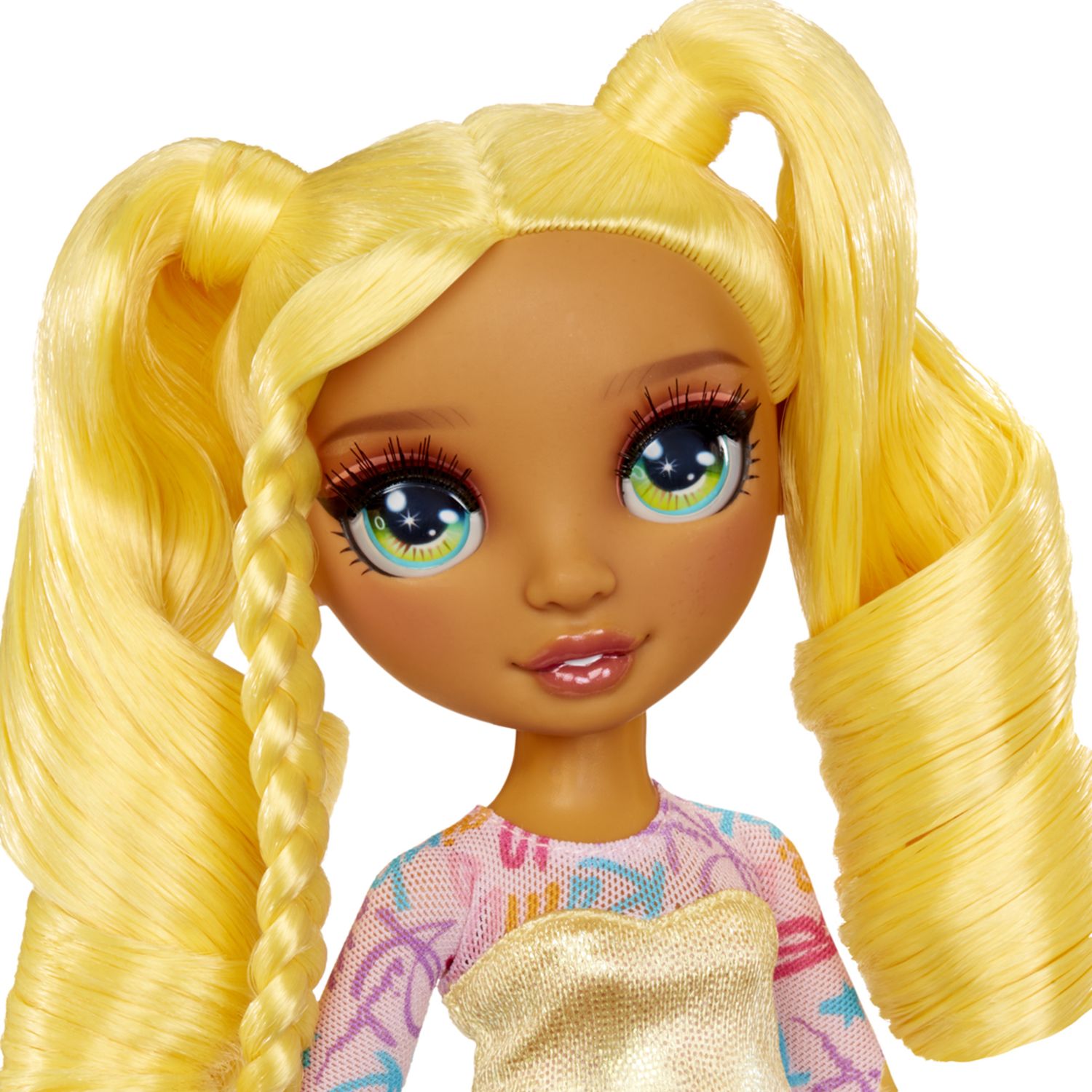 Rainbow high sunny - bambola fashion gialla 28 cm - Rainbow High