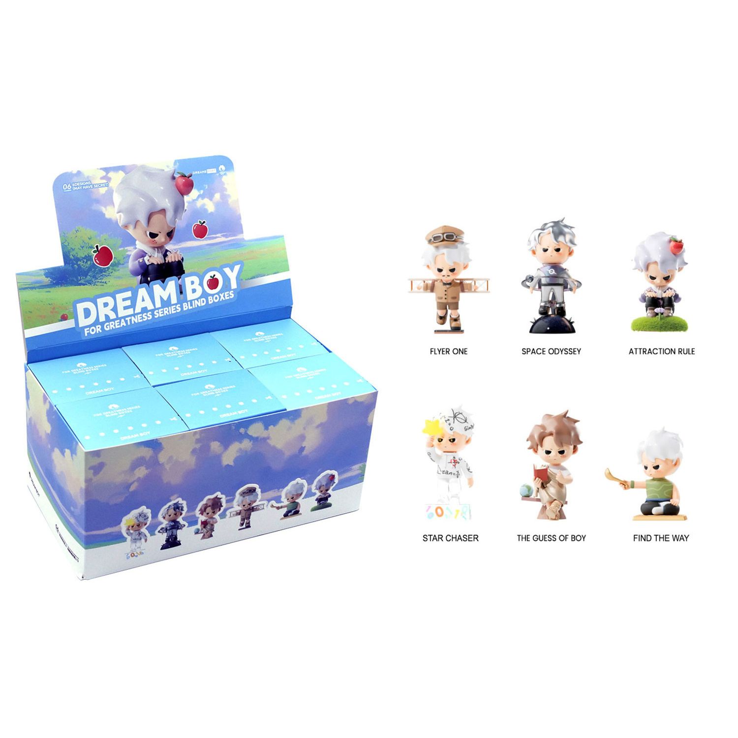 Dream boy mystery box – figure collezionabili spaziali da 7 a 13 cm - DB LINE