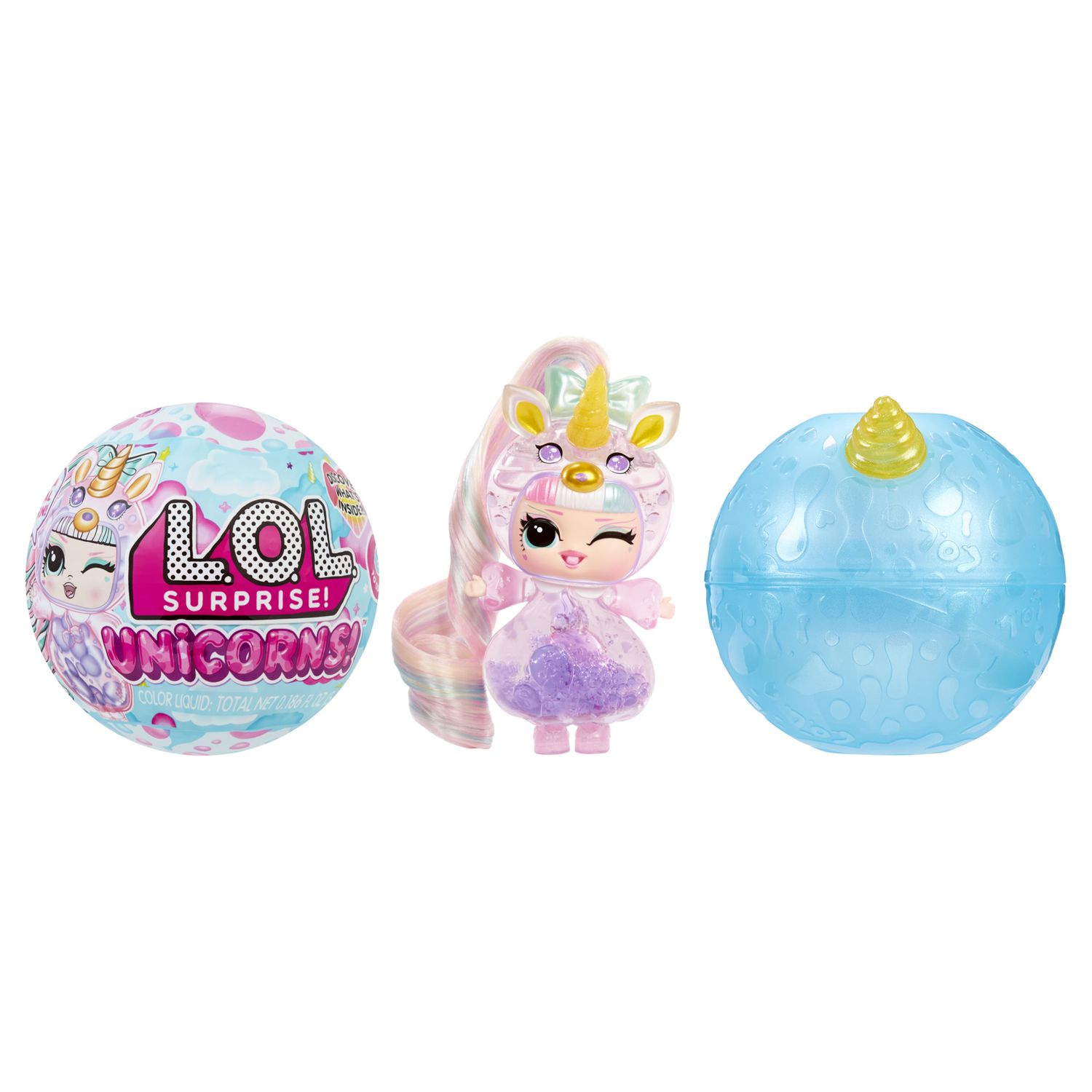 Lol surprise tots just add water: confezione con 3 bambole fantasy personalizzabili e più di 25 sorprese - L.O.L SURPRISE