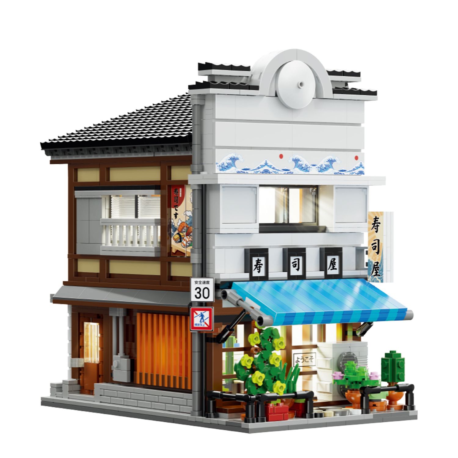 Cada costruzione giapponese sushi shop - modellino japonesco - 