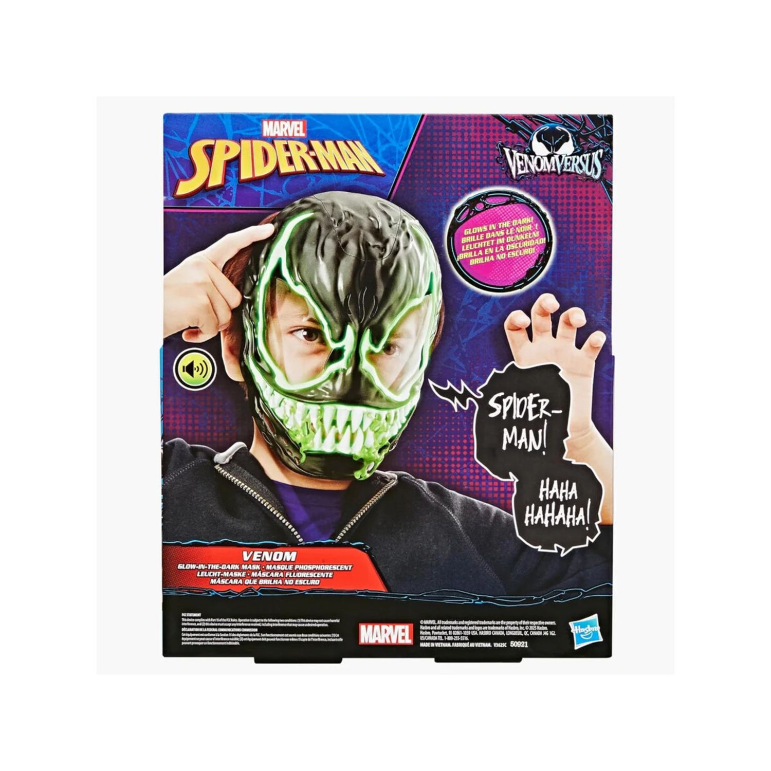 Spiderman maschera elettronica di venom - Spiderman