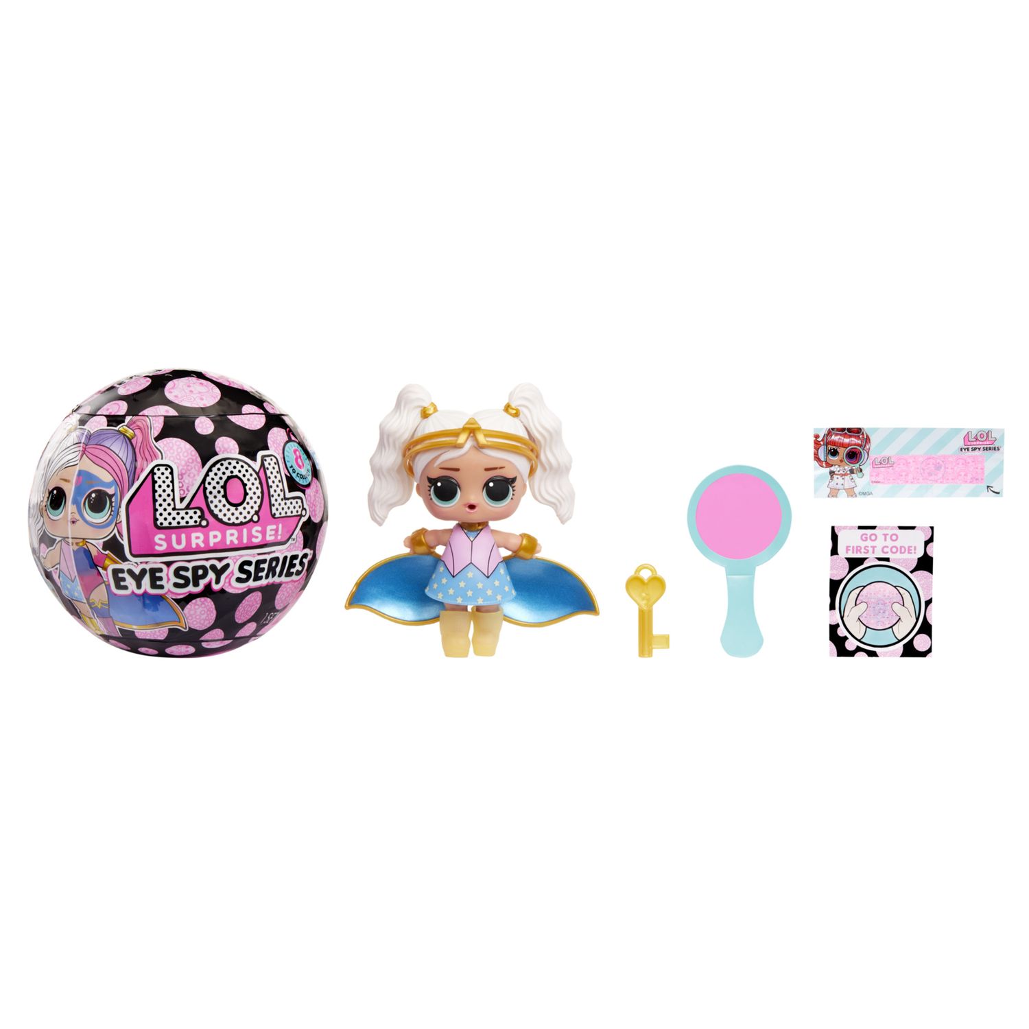 Lol surprise eye spy tots assortita - bambola con accessori e sorprese - L.O.L SURPRISE