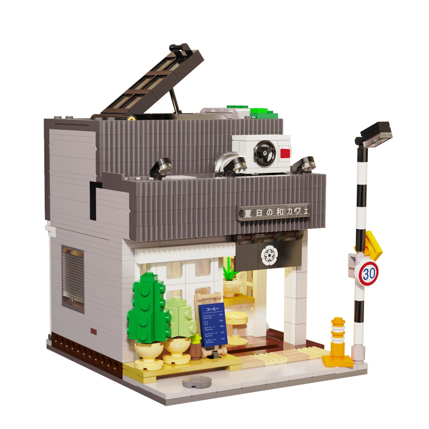 Cada costruzione giapponese summer coffee shop - bar estivo giapponese - 