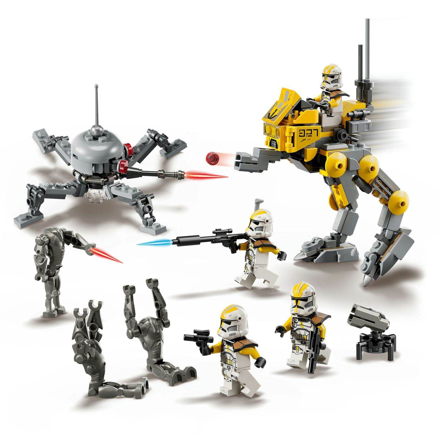 Lego star wars 75431 - battle pack 327° con 7 personaggi e at-rt 7+ - LEGO STAR WARS, LEGO® Star Wars™, Lego