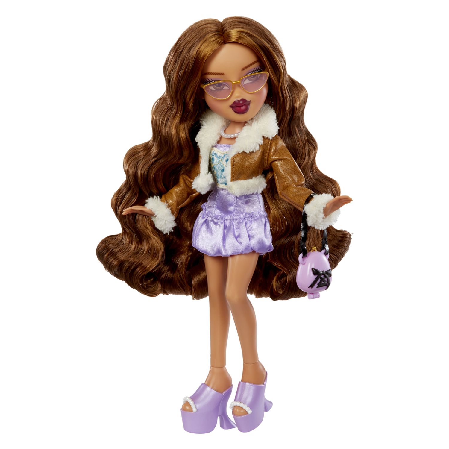 Bratz goin' out! yasmin - bambola con outfit e accessori - BRATZ