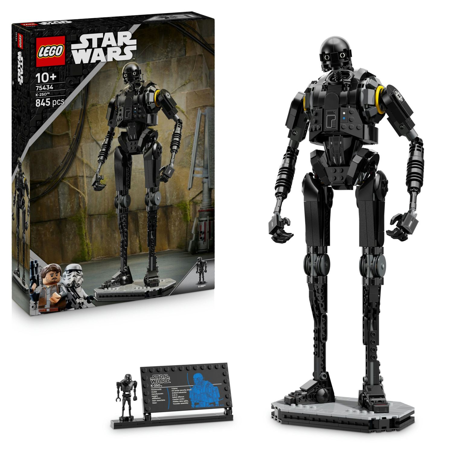 Lego star wars 75434 - droide k-2so snodabile da collezione 10+ - LEGO STAR WARS, LEGO® Star Wars™, Lego