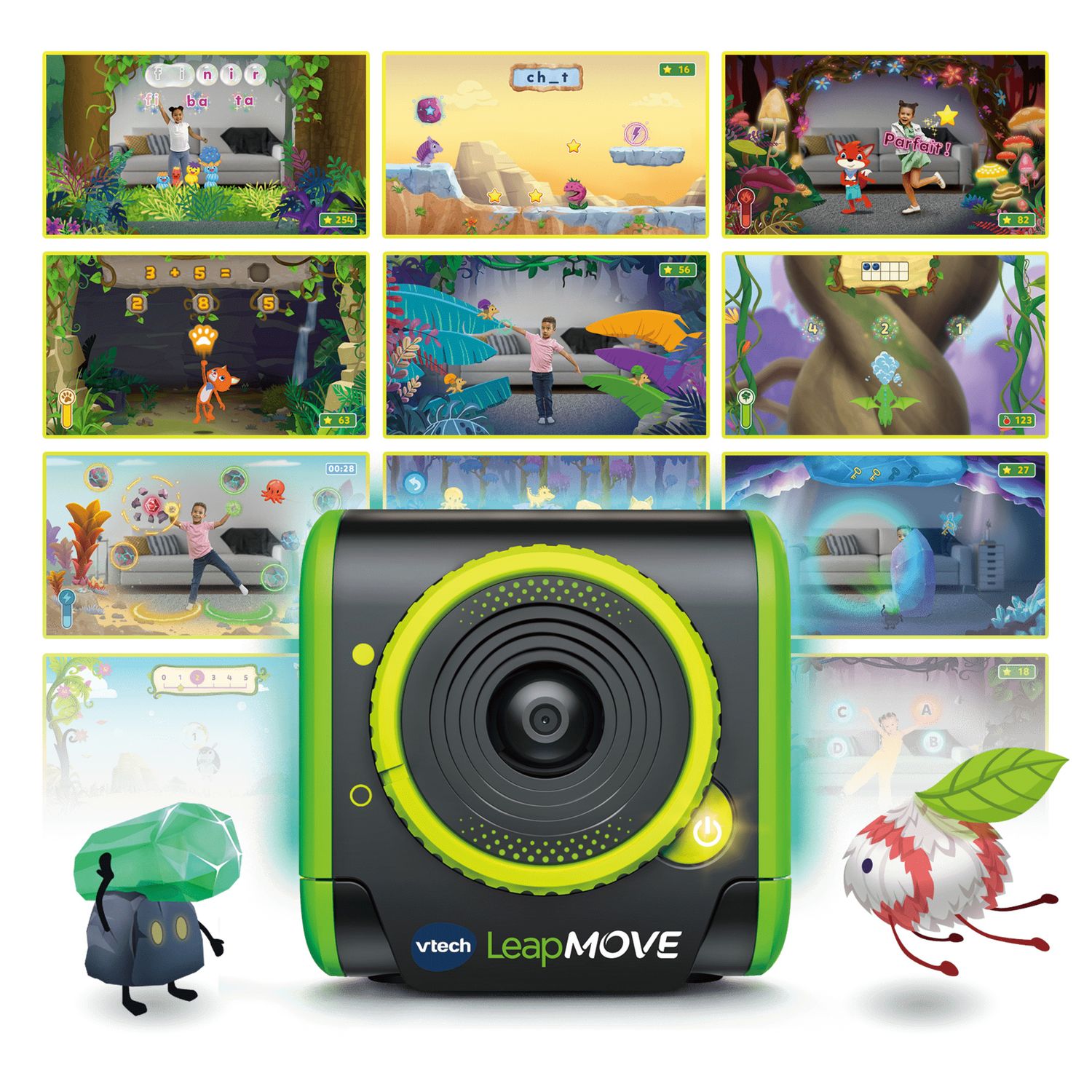 Leapmove - console adattabile a tv interattiva per giocare, allenarsi e imparare - vtech - VTECH
