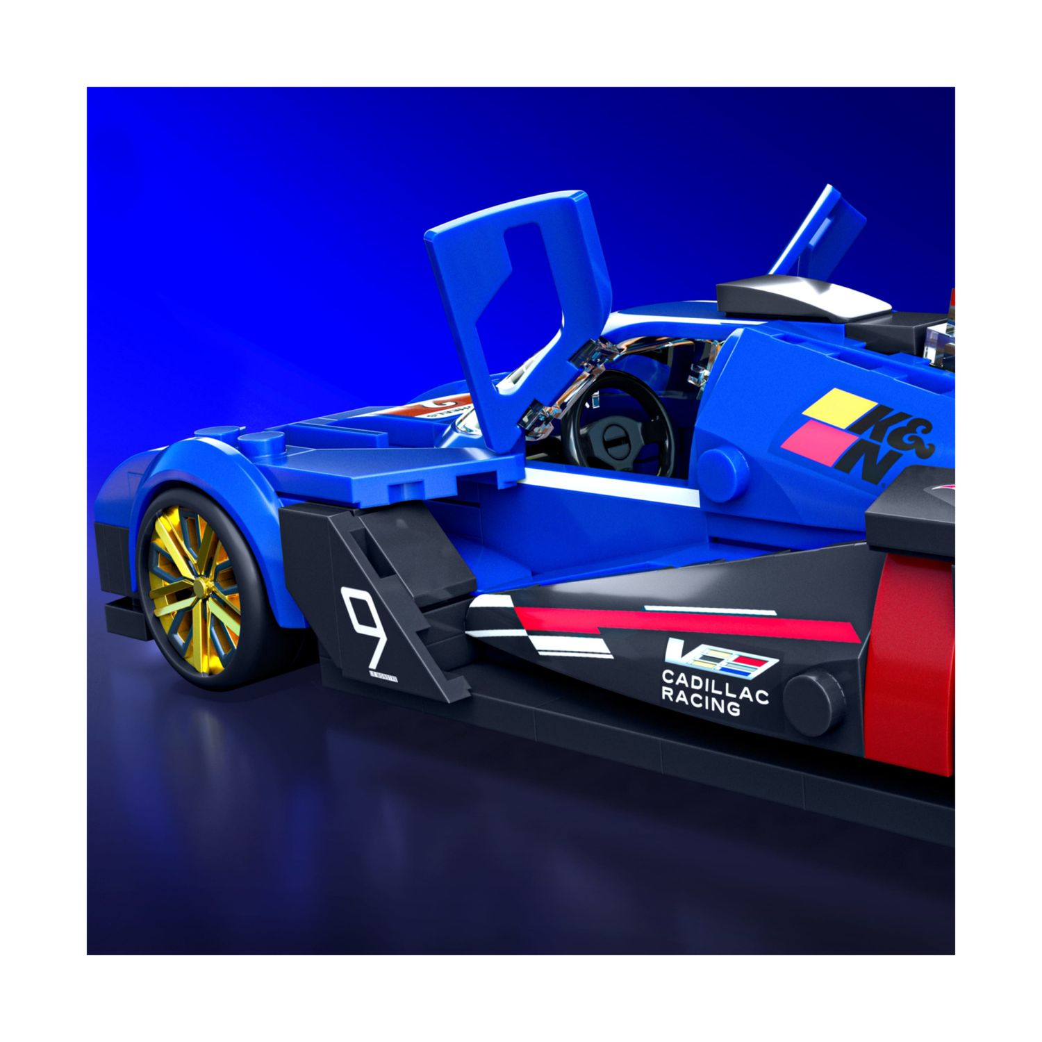 ​​mattel brick shop hot wheels - cadillac project gtp hypercar serie speed, set da costruire con 236 pezzi, dettagli realistici e adesivi - BRICK SHOP, Hot Wheels