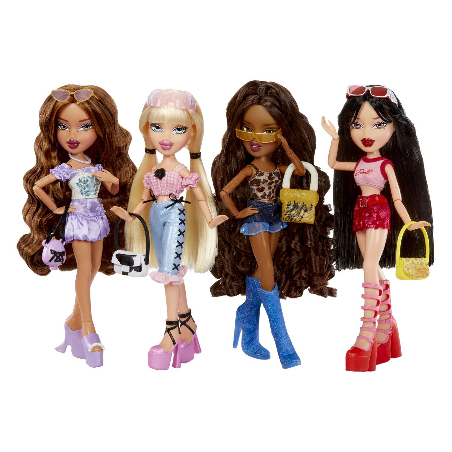 Bratz goin' out! yasmin - bambola con outfit e accessori - BRATZ