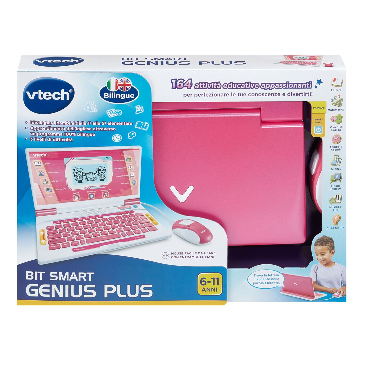 Bit smart junior pro, computer ricco di contenuti ispirati alle materie steam - VTECH