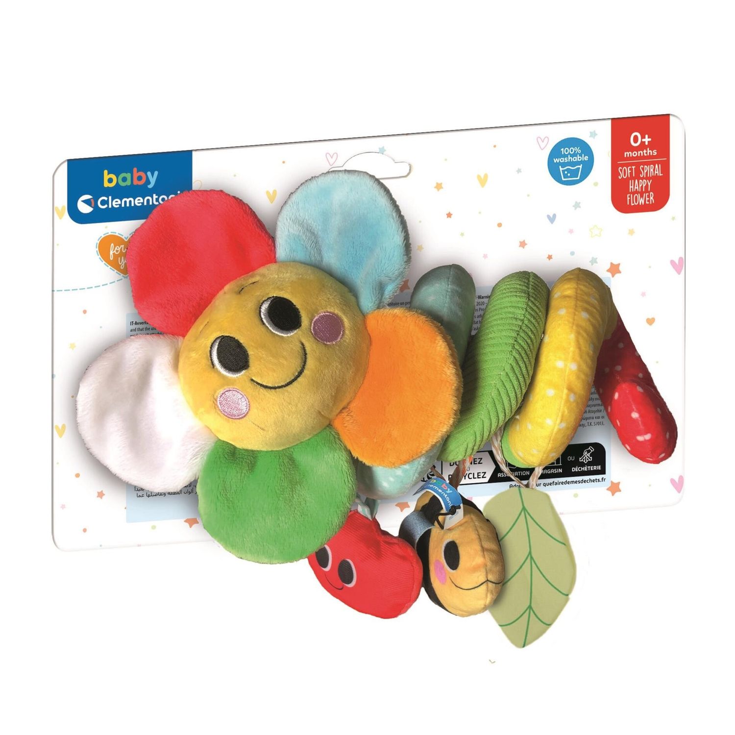 Spirale morbida magic garden 17971 - clementoni - BABY CLEMENTONI