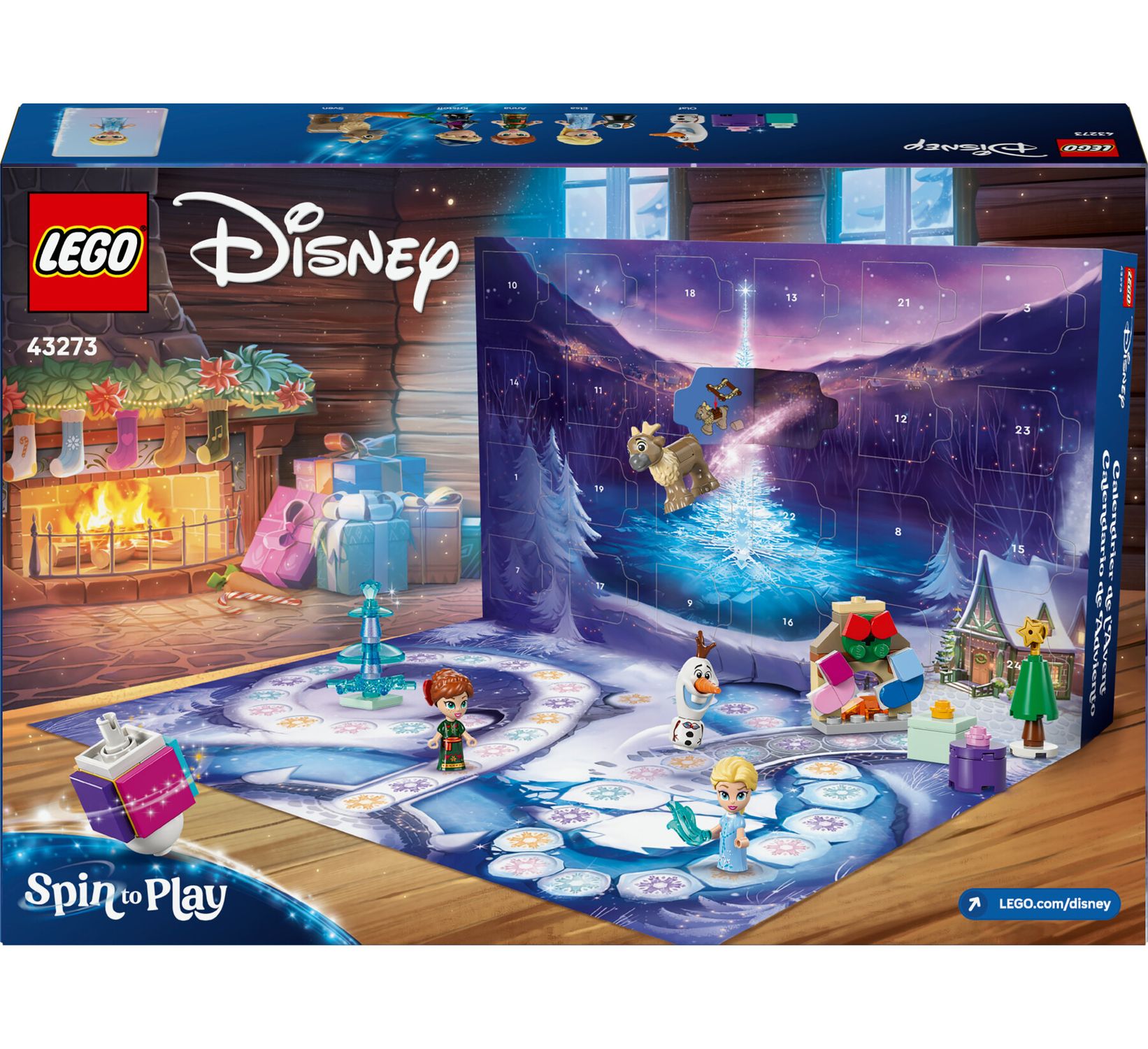 Lego disney frozen - 43273 - calendario avvento frozen 2025 per bambini 5+ - DISNEY PRINCESS, LEGO DISNEY PRINCESS, LEGO® Disney Frozen, Frozen
