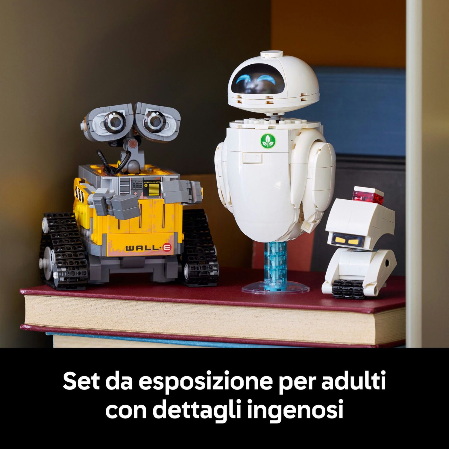 Lego - 43279 - wall-e e eve, set modellismo per adulti - LEGO Art, Disney